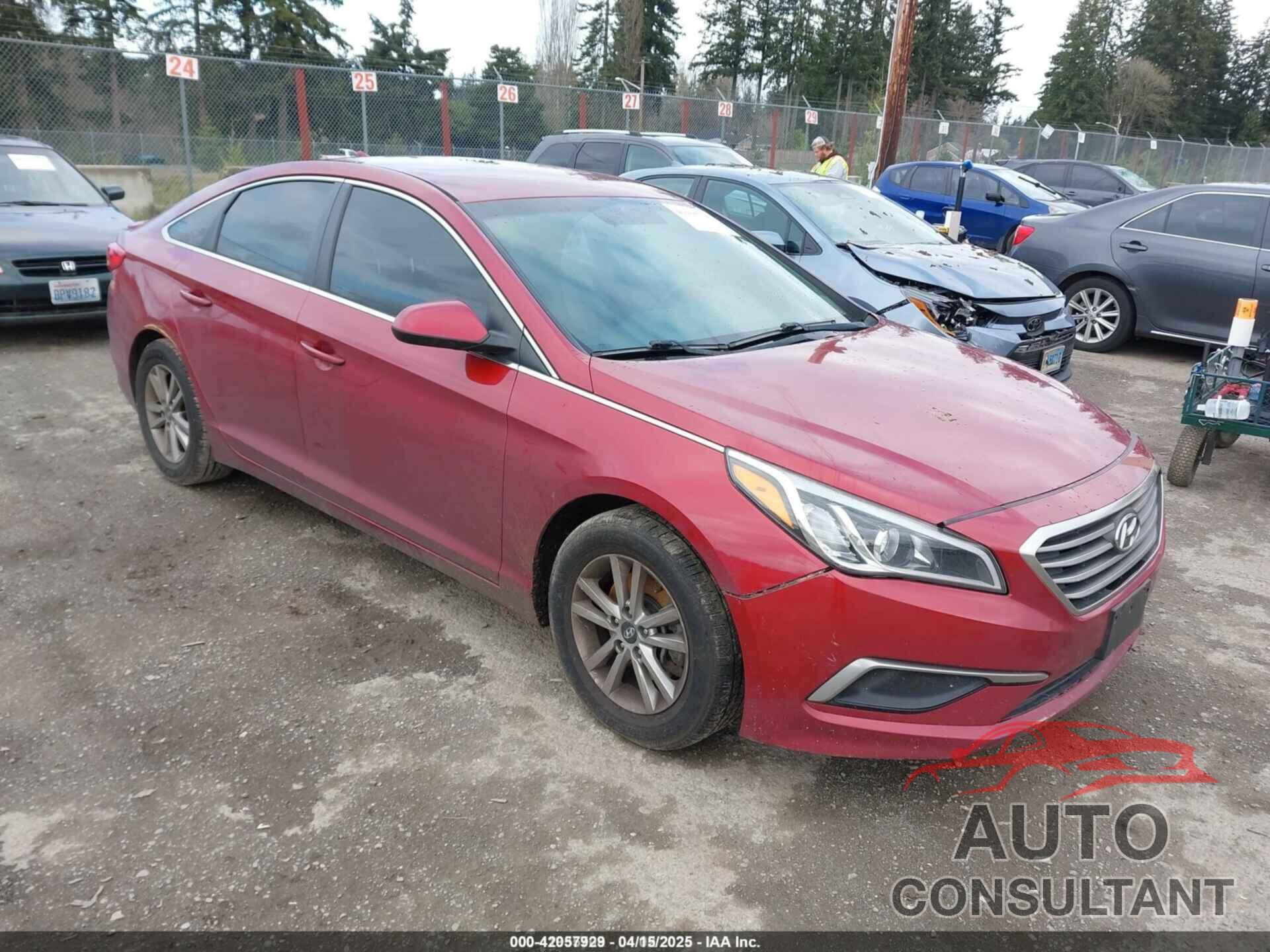 HYUNDAI SONATA 2016 - 5NPE24AF0GH406643