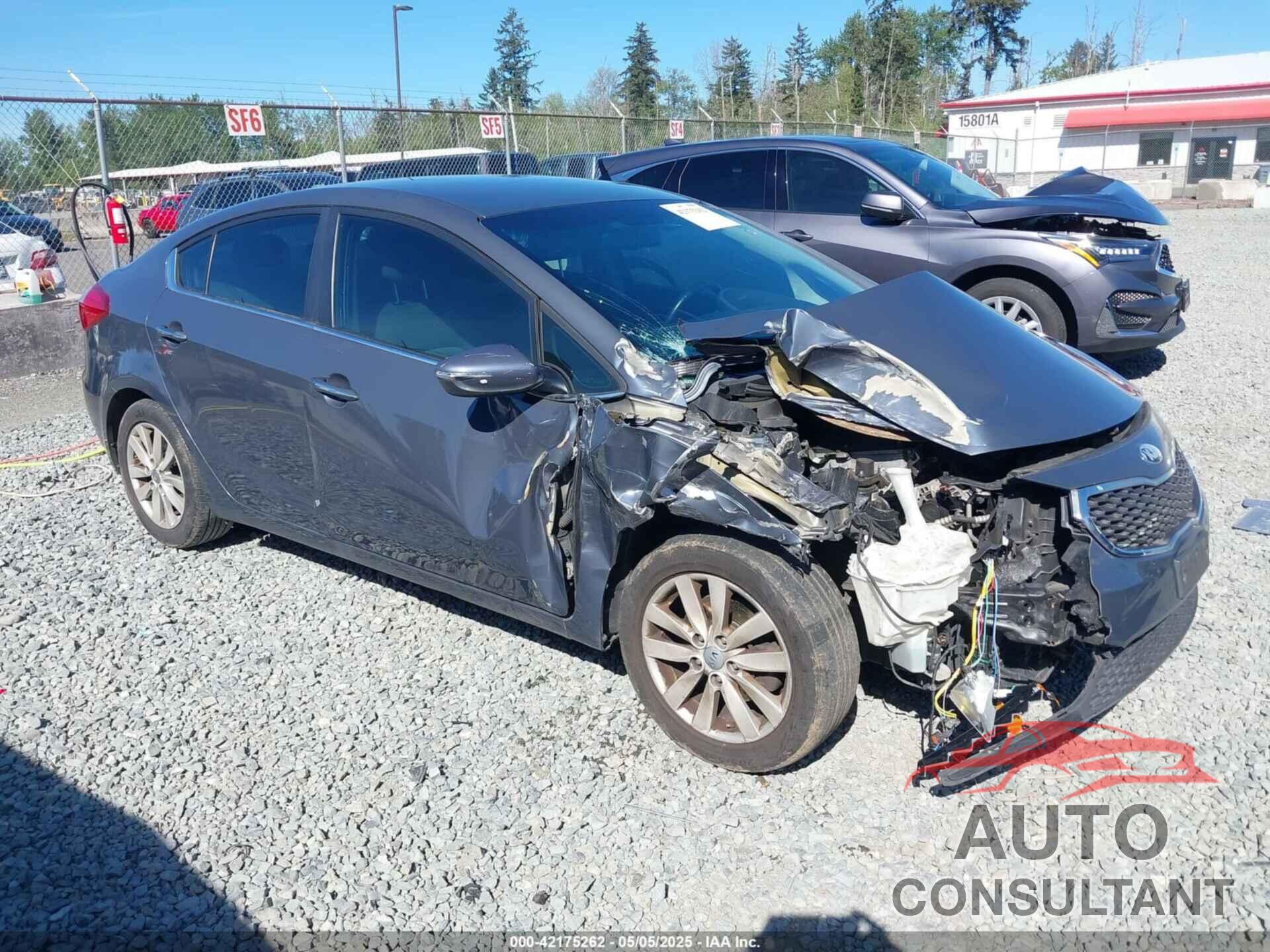 KIA FORTE 2014 - KNAFX4A83E5112901