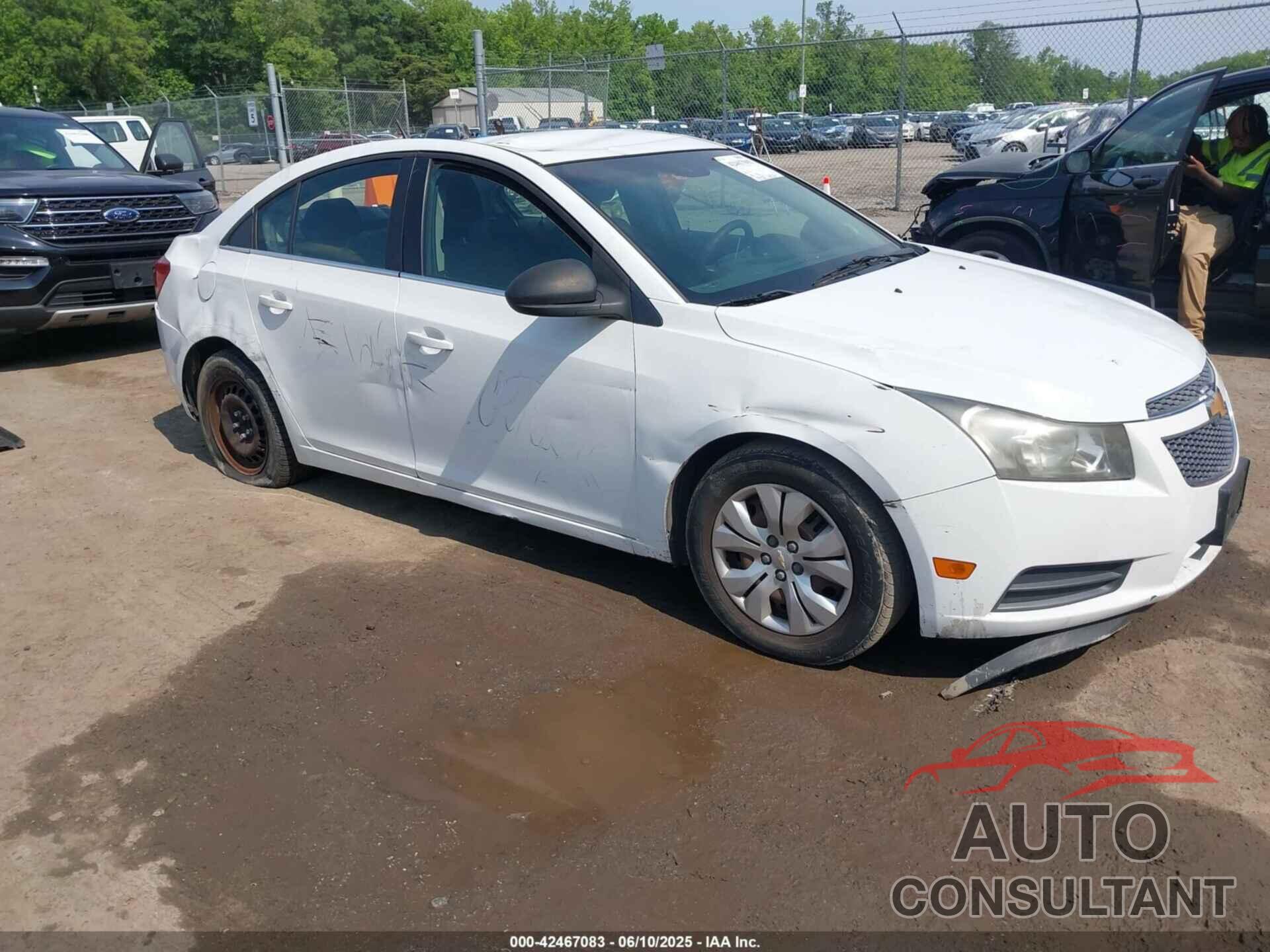 CHEVROLET CRUZE 2012 - 1G1PC5SHXC7316158