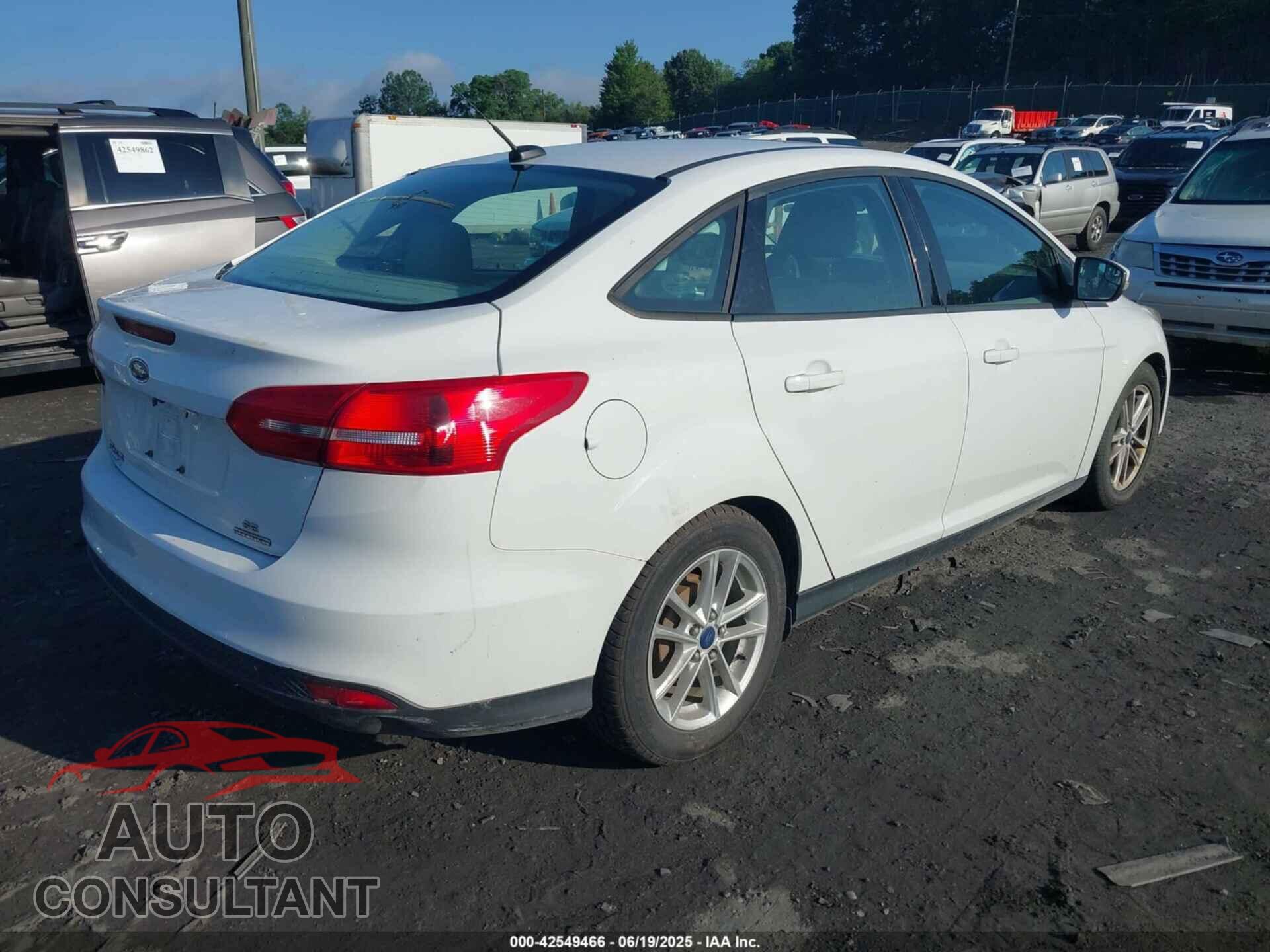FORD FOCUS 2016 - 1FADP3F22GL231049