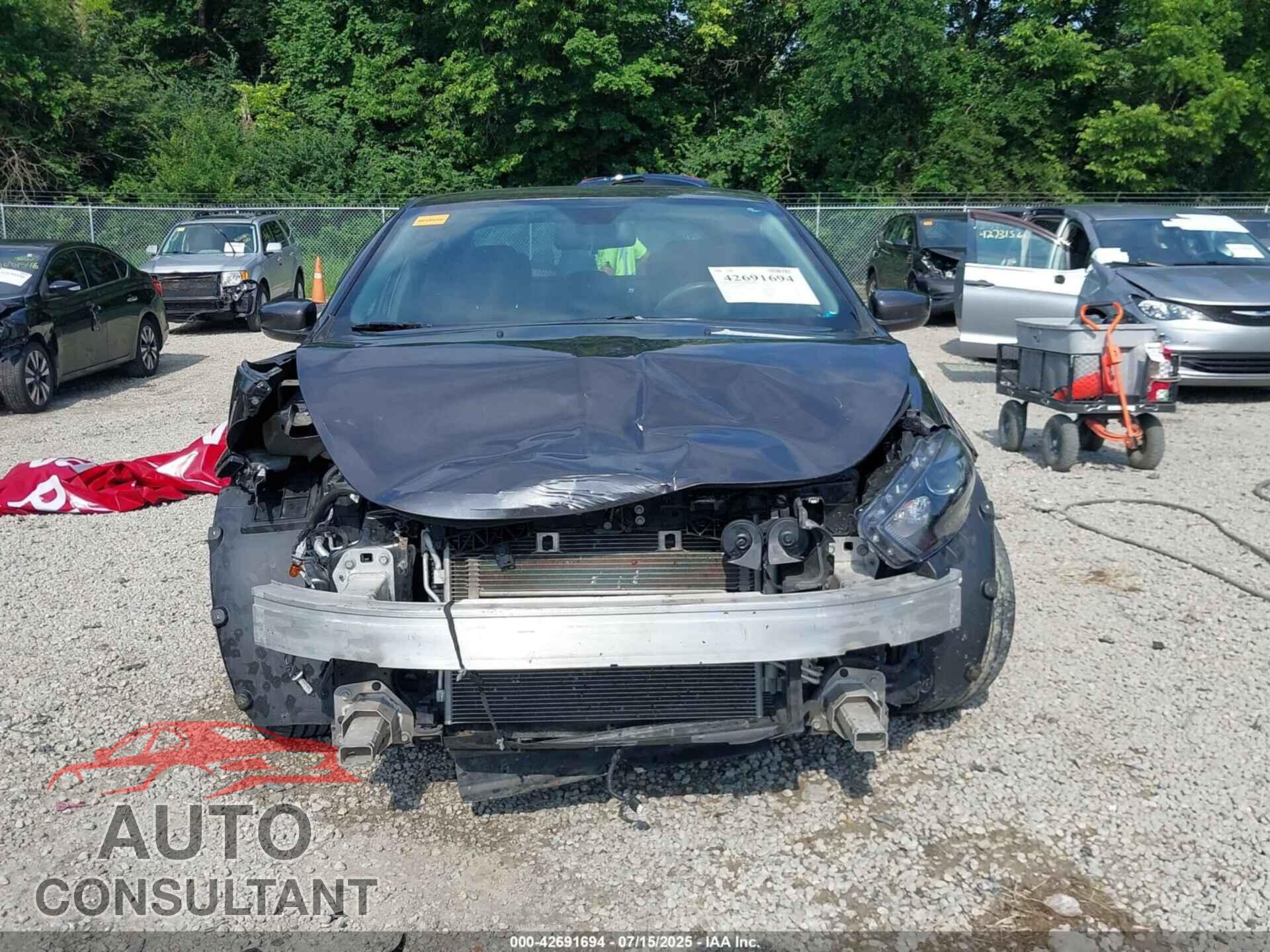 DODGE DART 2015 - 1C3CDFBB5FD330337
