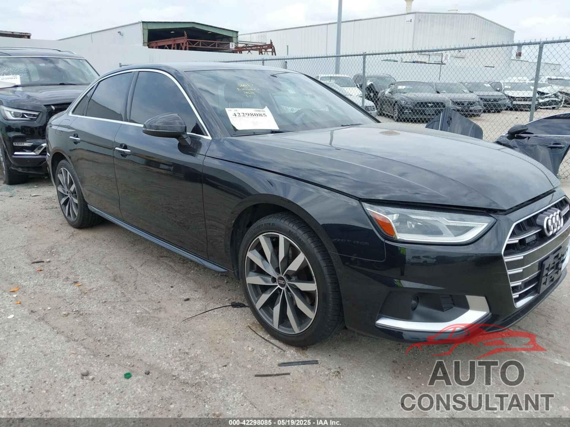 AUDI A4 2022 - WAUABAF44NA018899