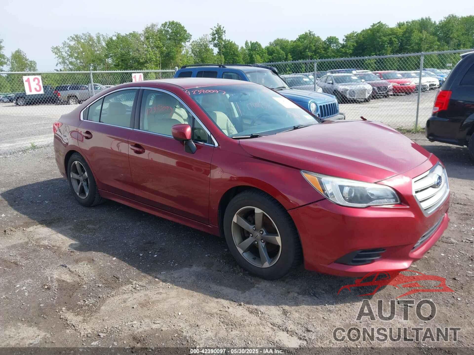 SUBARU LEGACY 2015 - 4S3BNAC62F3040023