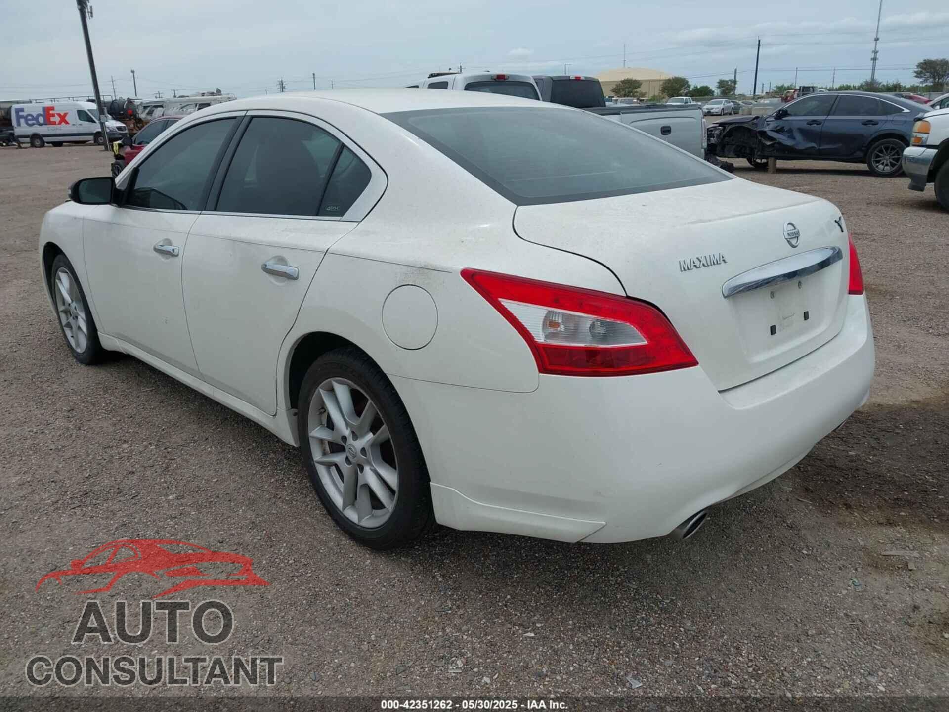 NISSAN MAXIMA 2011 - 1N4AA5AP9BC820529