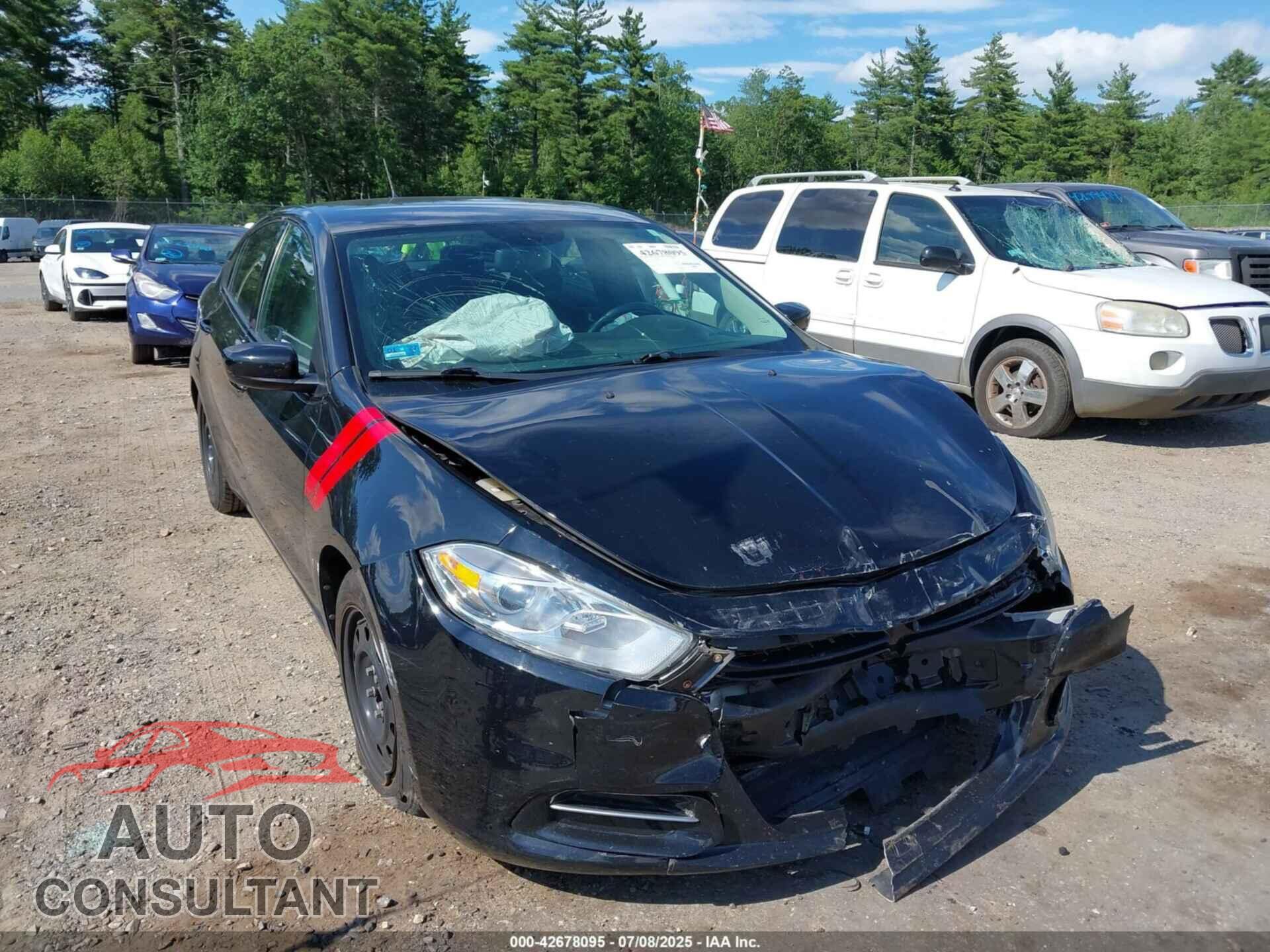 DODGE DART 2013 - 1C3CDFAH1DD215687