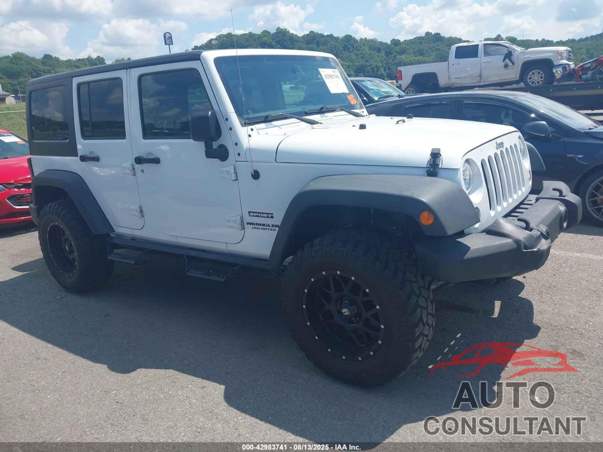 JEEP WRANGLER UNLIMITED 2017 - 1C4BJWDG9HL515458