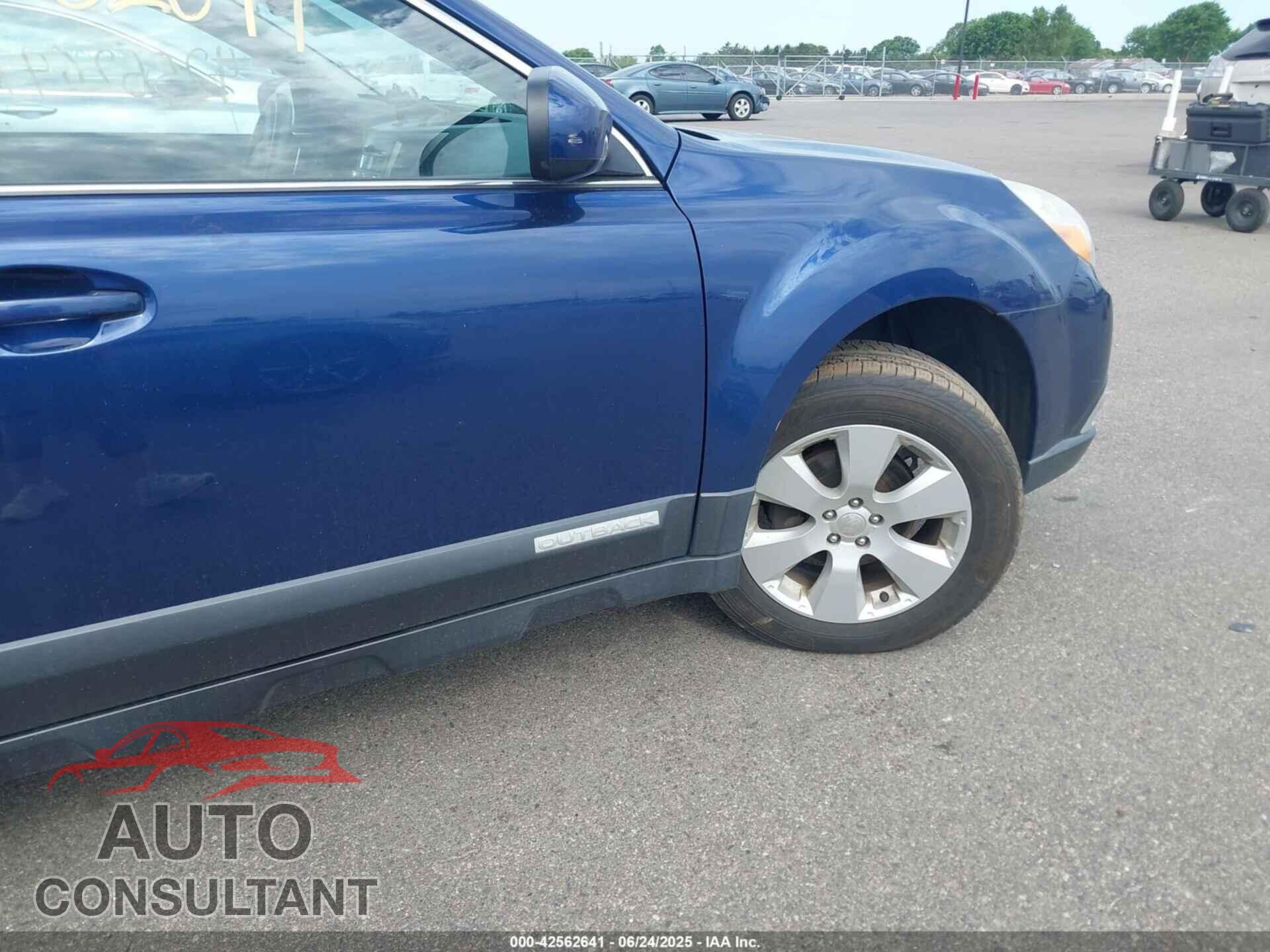SUBARU OUTBACK 2011 - 4S4BRCCC2B3384754