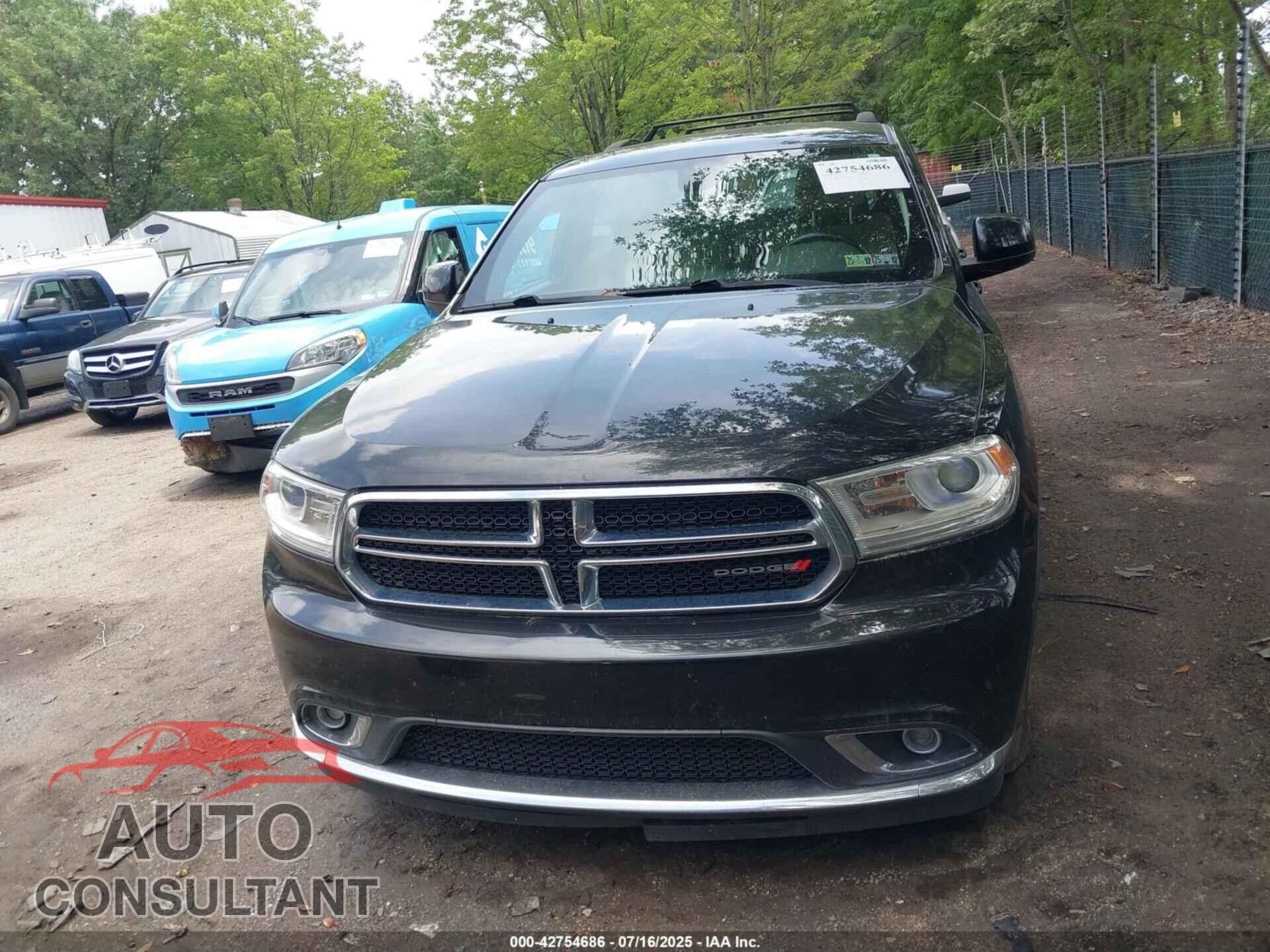 DODGE DURANGO 2014 - 1C4RDJAG0EC972801
