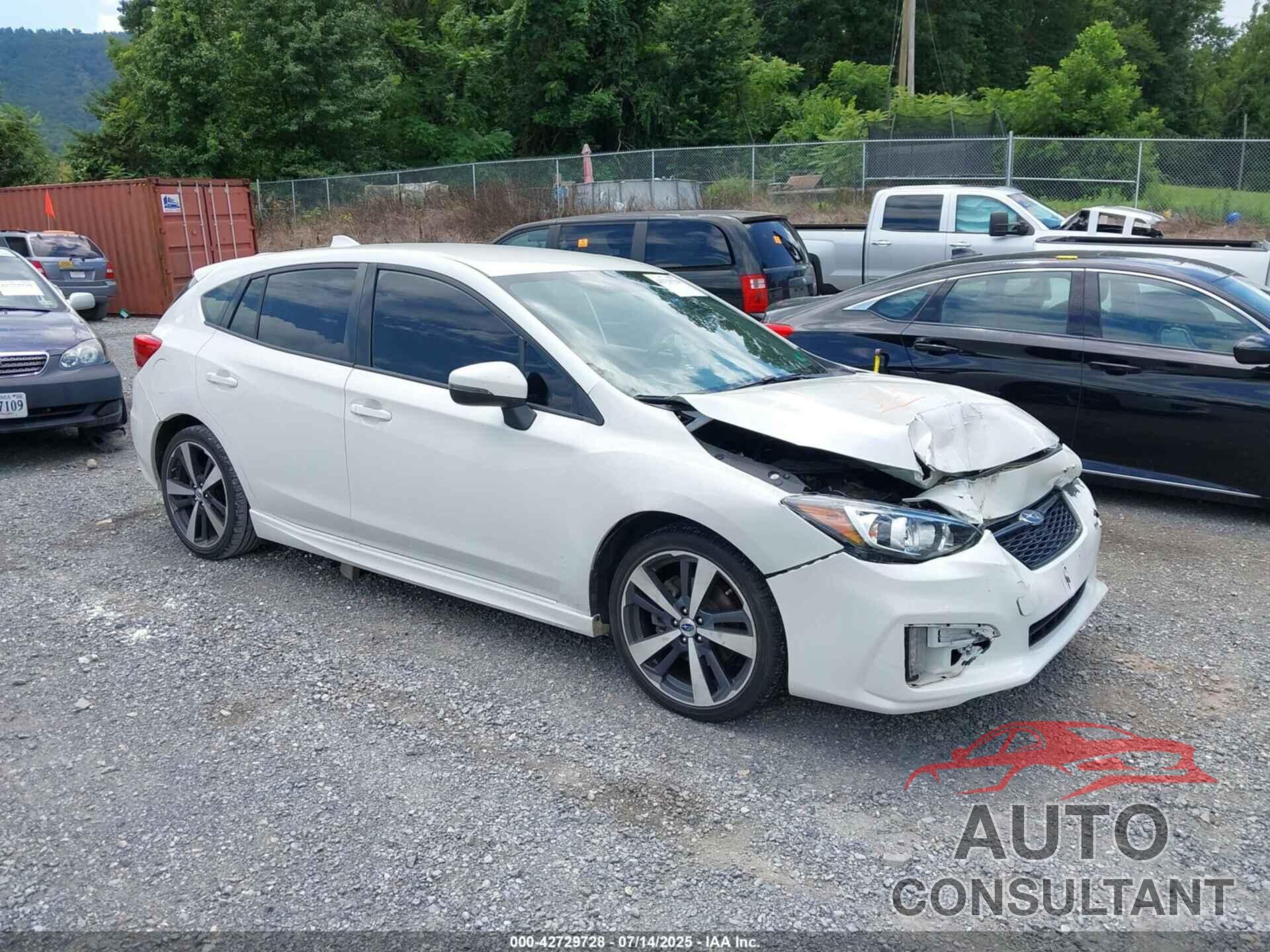SUBARU IMPREZA 2017 - 4S3GTAK62H3720844