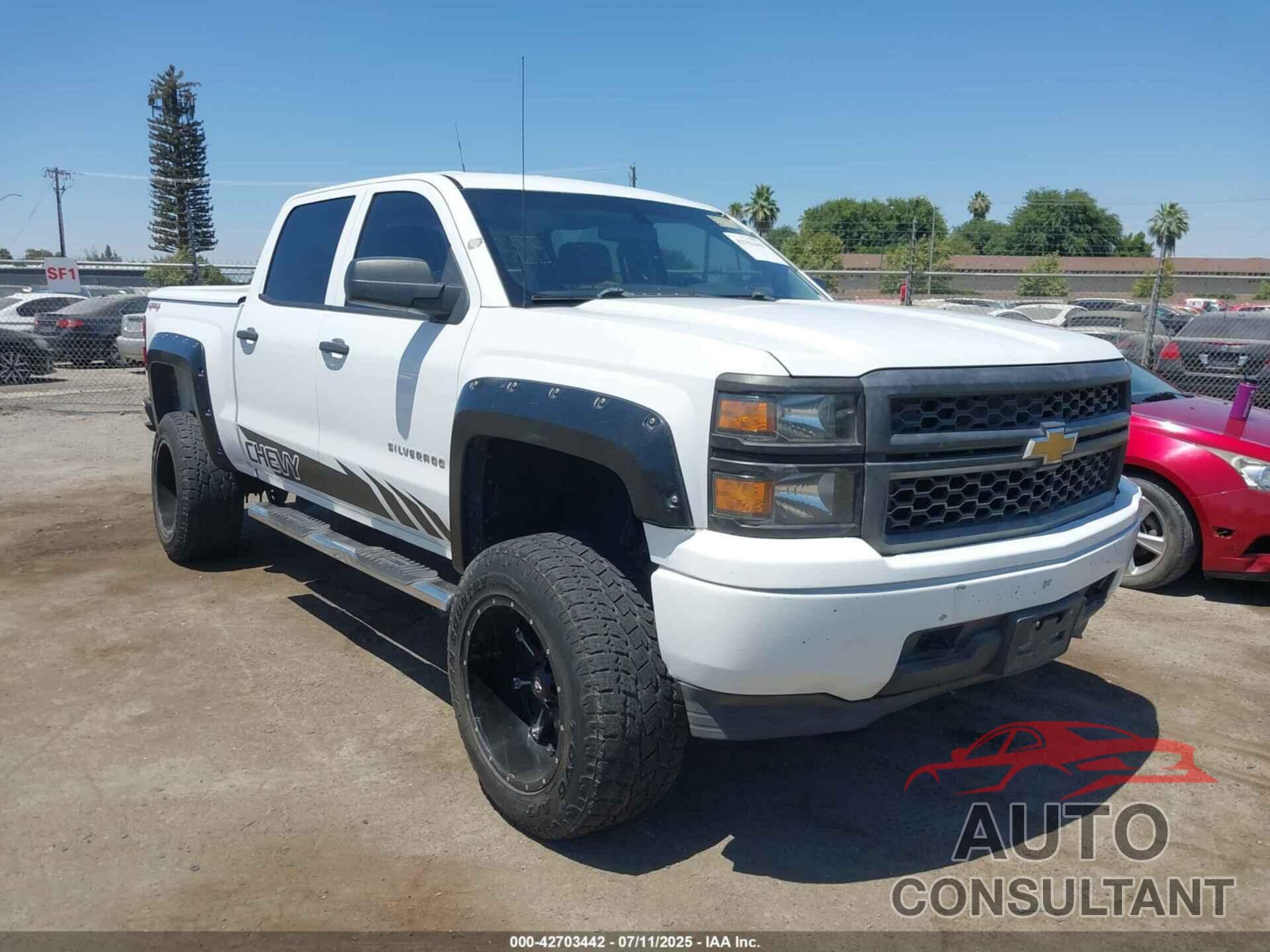 CHEVROLET SILVERADO 1500 2014 - 3GCUKPEC3EG546382