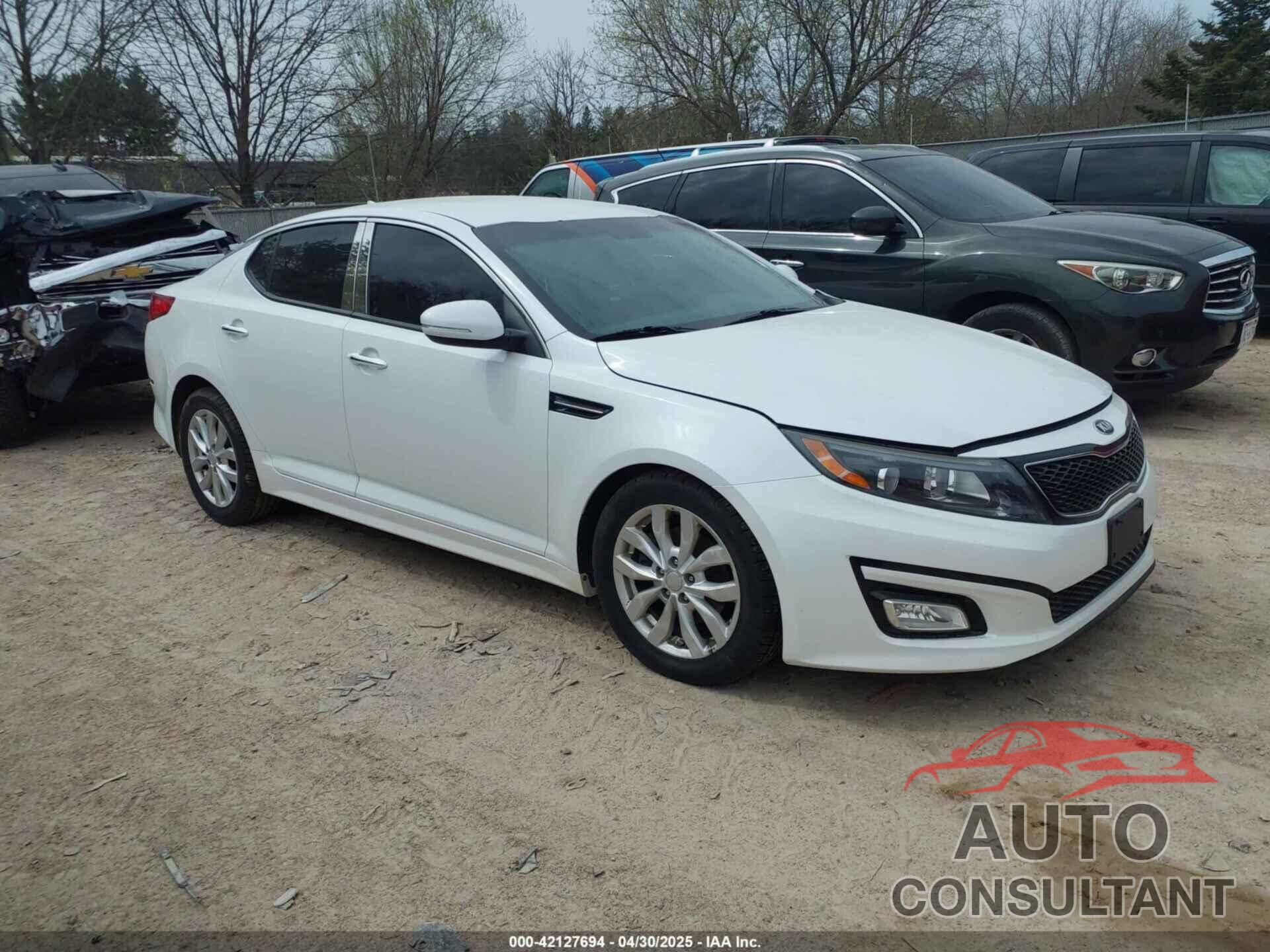 KIA OPTIMA 2015 - 5XXGN4A77FG353345