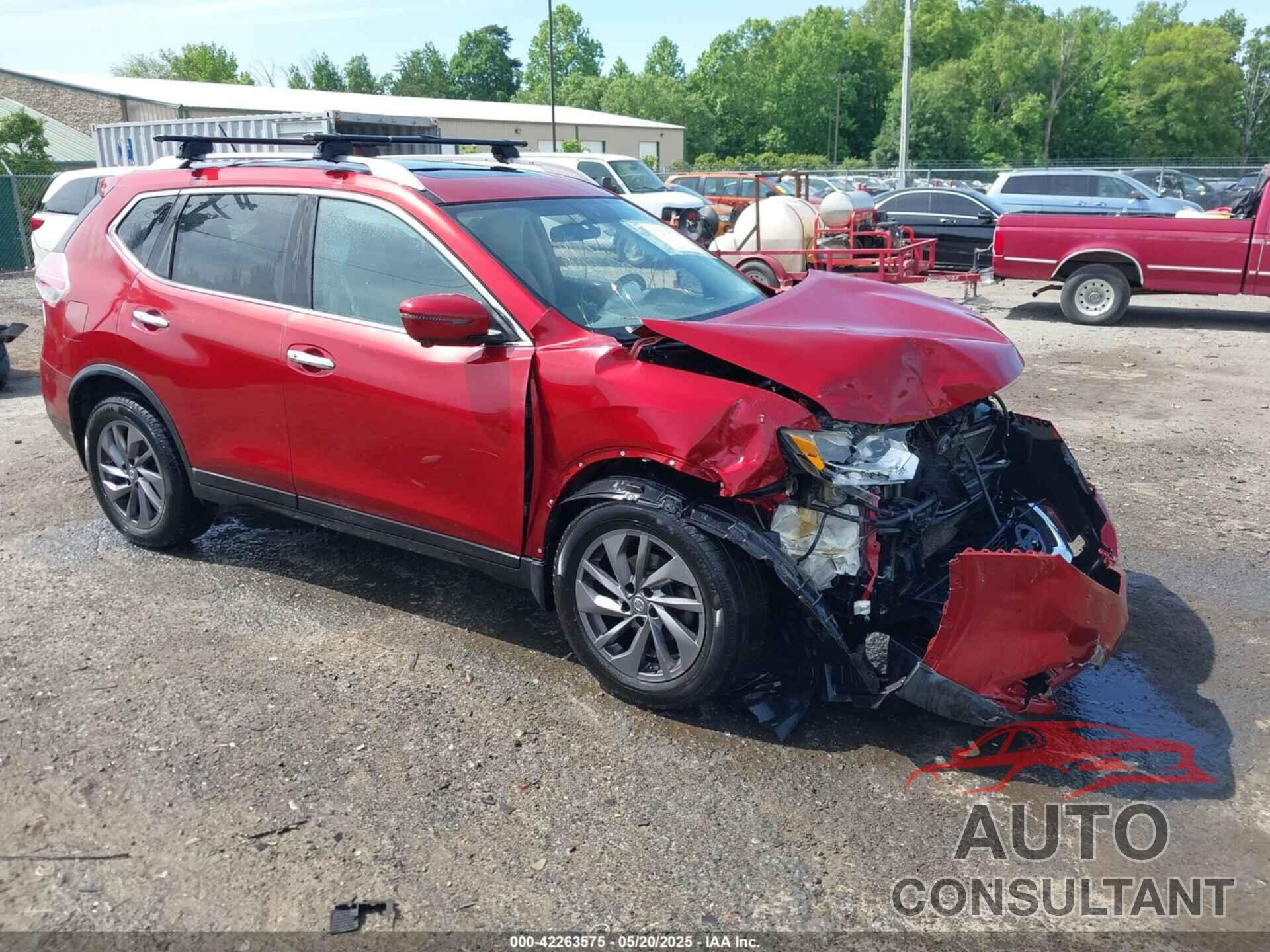 NISSAN ROGUE 2016 - 5N1AT2MV8GC762817