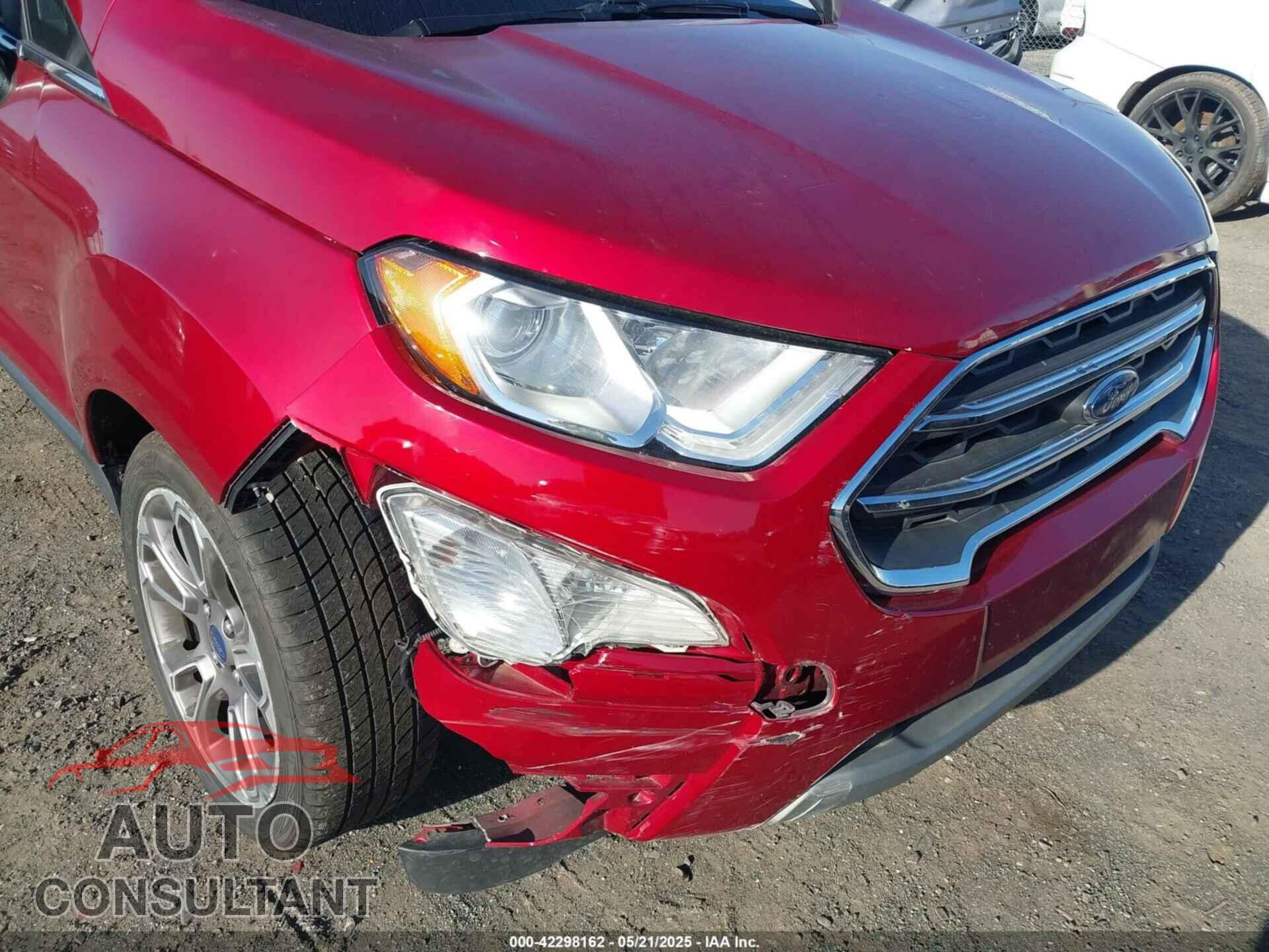 FORD ECOSPORT 2021 - MAJ6S3KL3MC436672