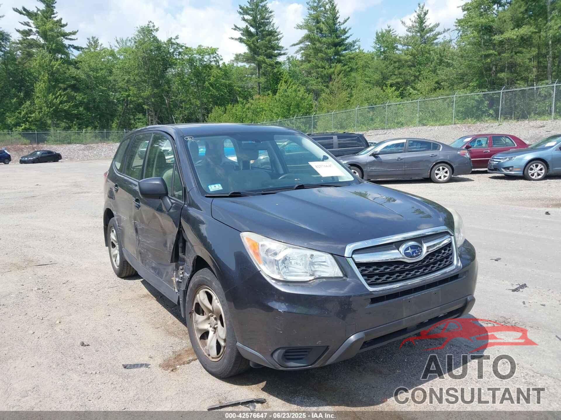 SUBARU FORESTER 2014 - JF2SJAAC2EH456239