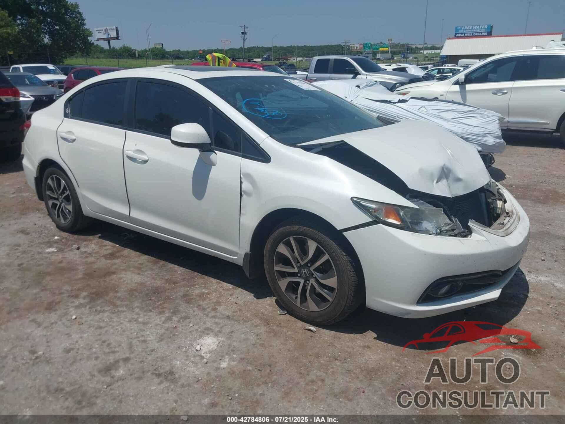 HONDA CIVIC 2013 - 19XFB2F91DE275038