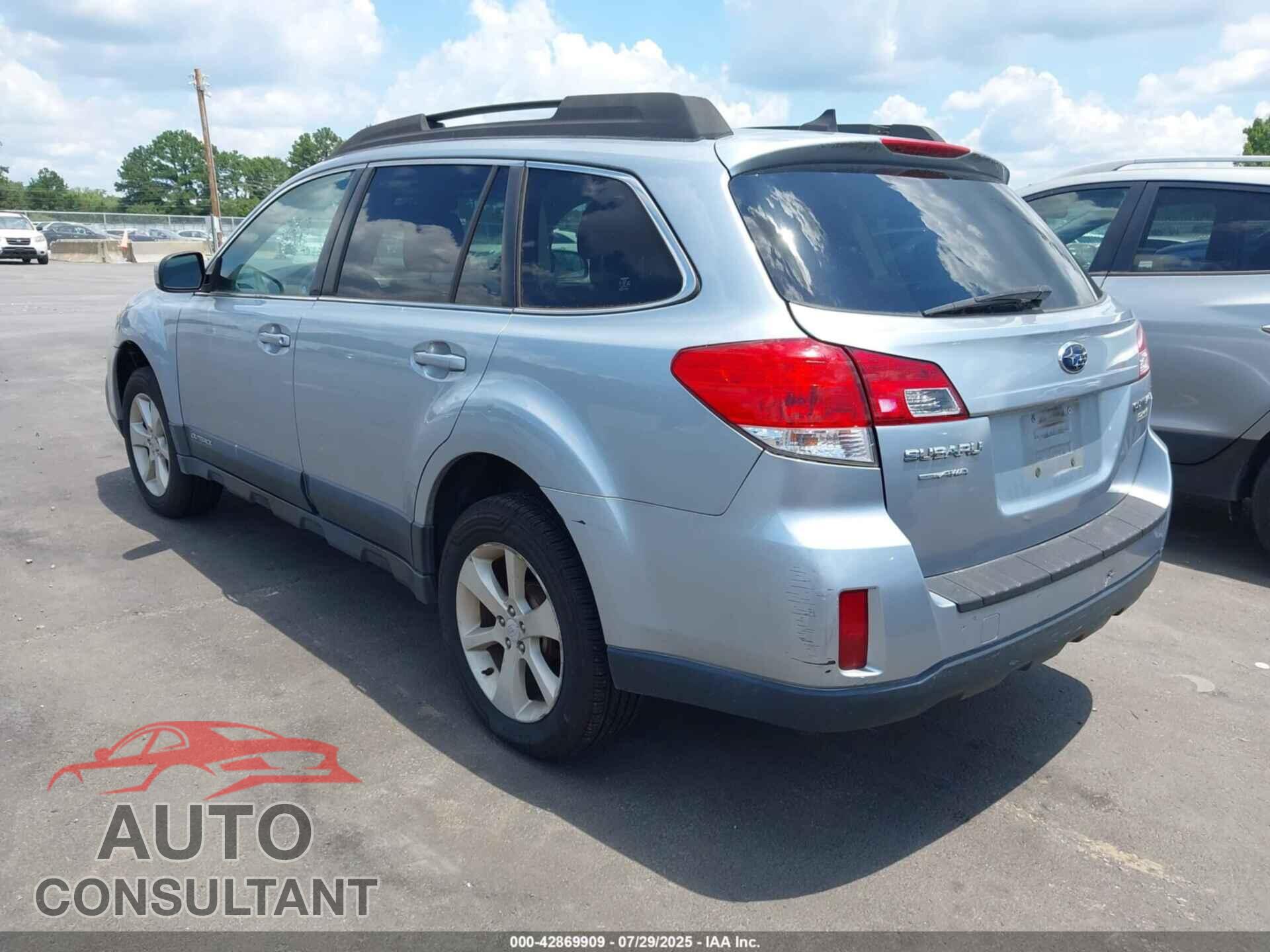 SUBARU OUTBACK 2014 - 4S4BRBCC8E3267372