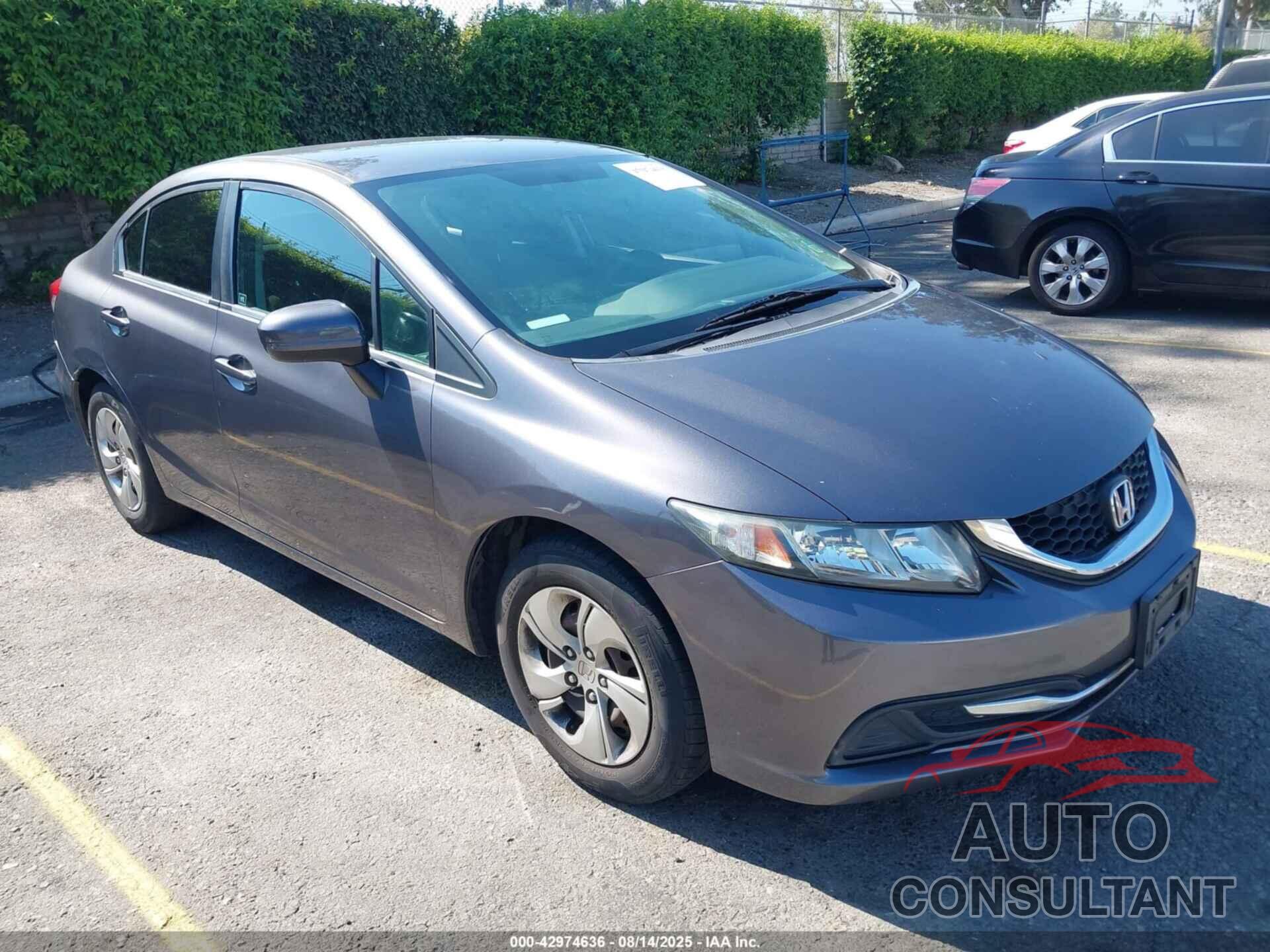 HONDA CIVIC 2015 - 19XFB2F55FE204585