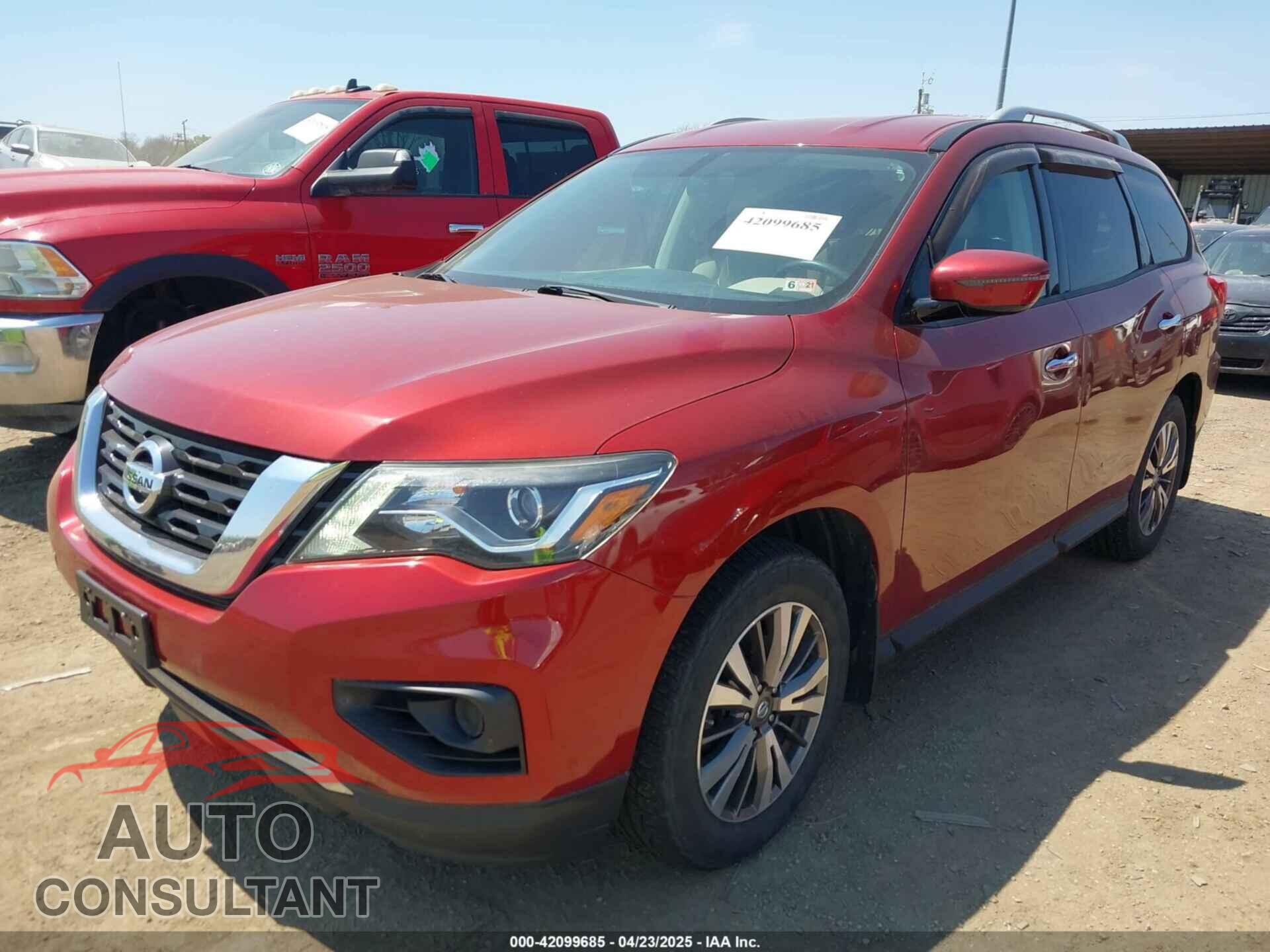 NISSAN PATHFINDER 2017 - 5N1DR2MM2HC639034