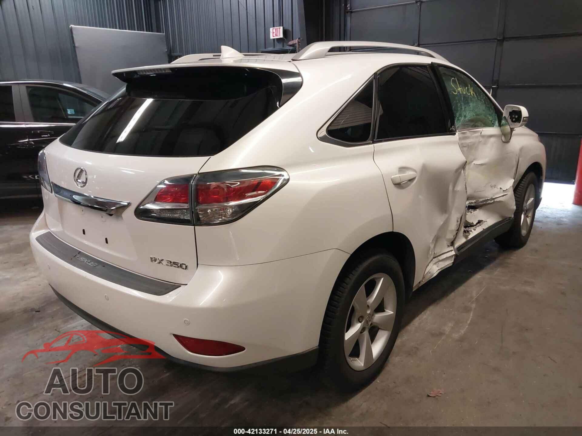 LEXUS RX 350 2015 - 2T2BK1BA2FC264166
