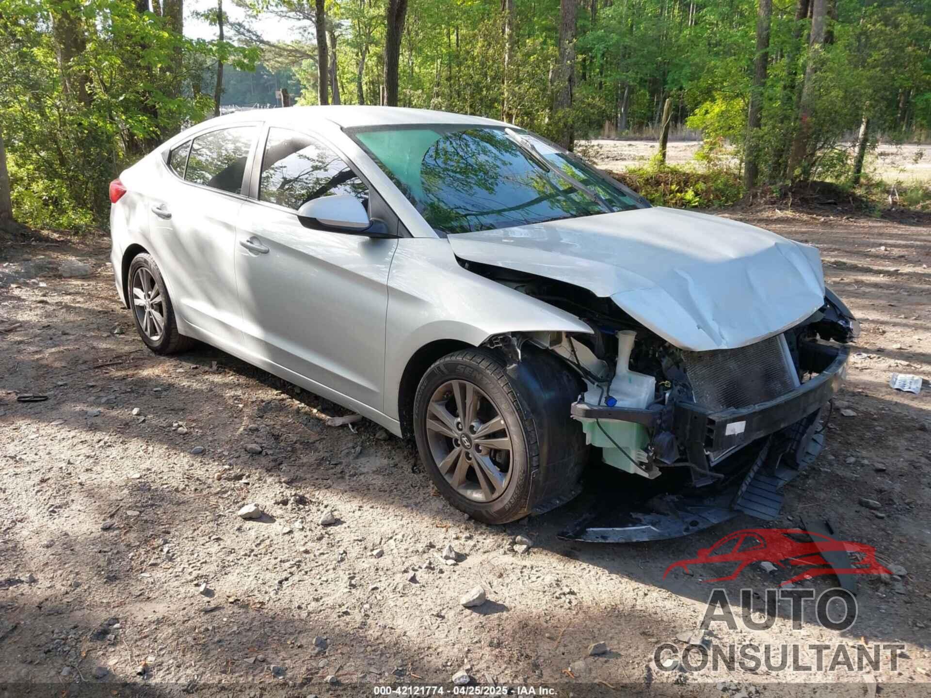 HYUNDAI ELANTRA 2018 - 5NPD84LF2JH223484
