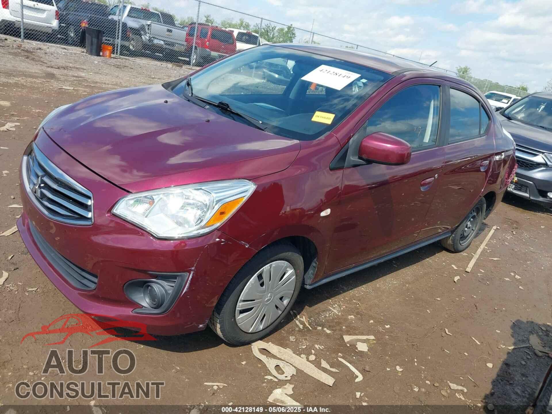 MITSUBISHI MIRAGE G4 2019 - ML32F3FJ9KHF03657