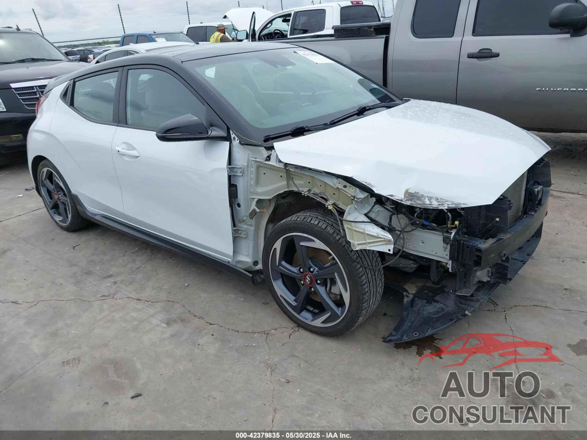 HYUNDAI VELOSTER 2019 - KMHTH6ABXKU012222