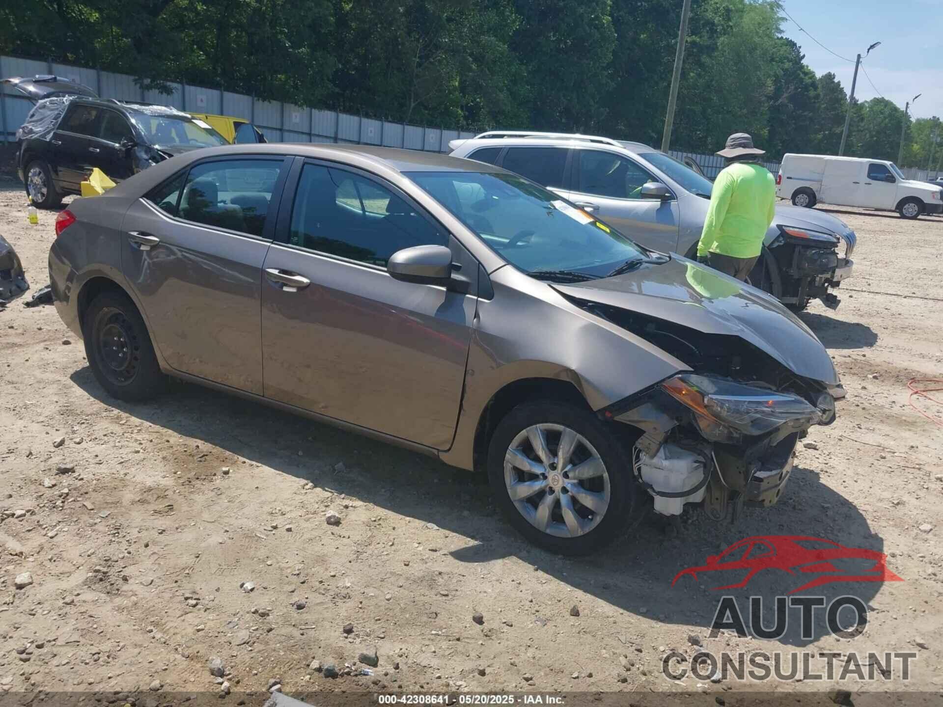 TOYOTA COROLLA 2017 - 5YFBURHE3HP721433