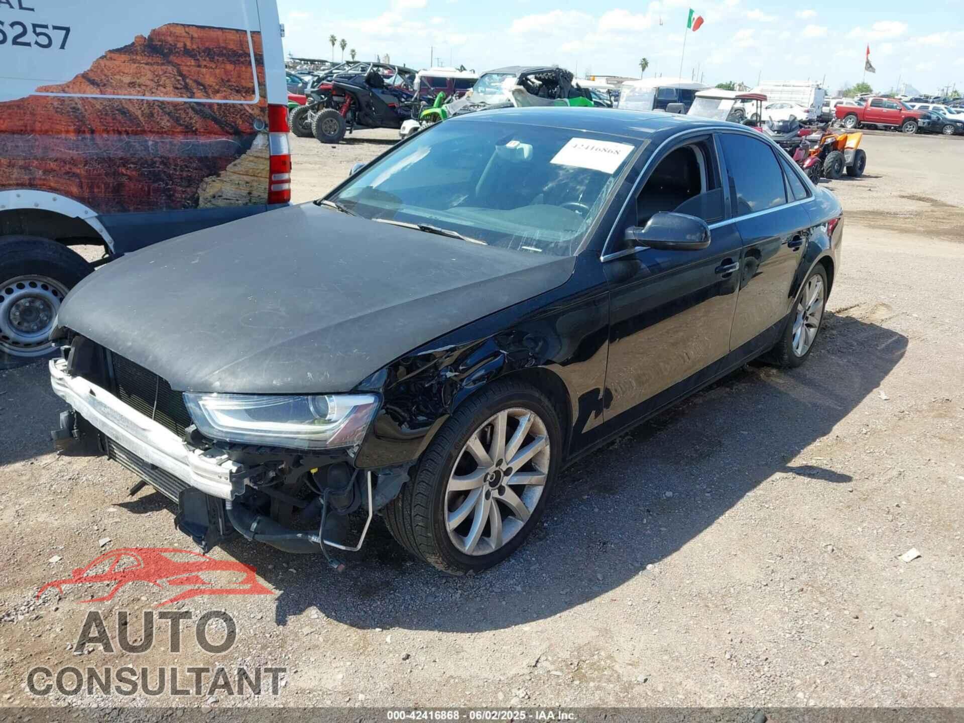 AUDI A4 2013 - WAUFFAFL8DN038873