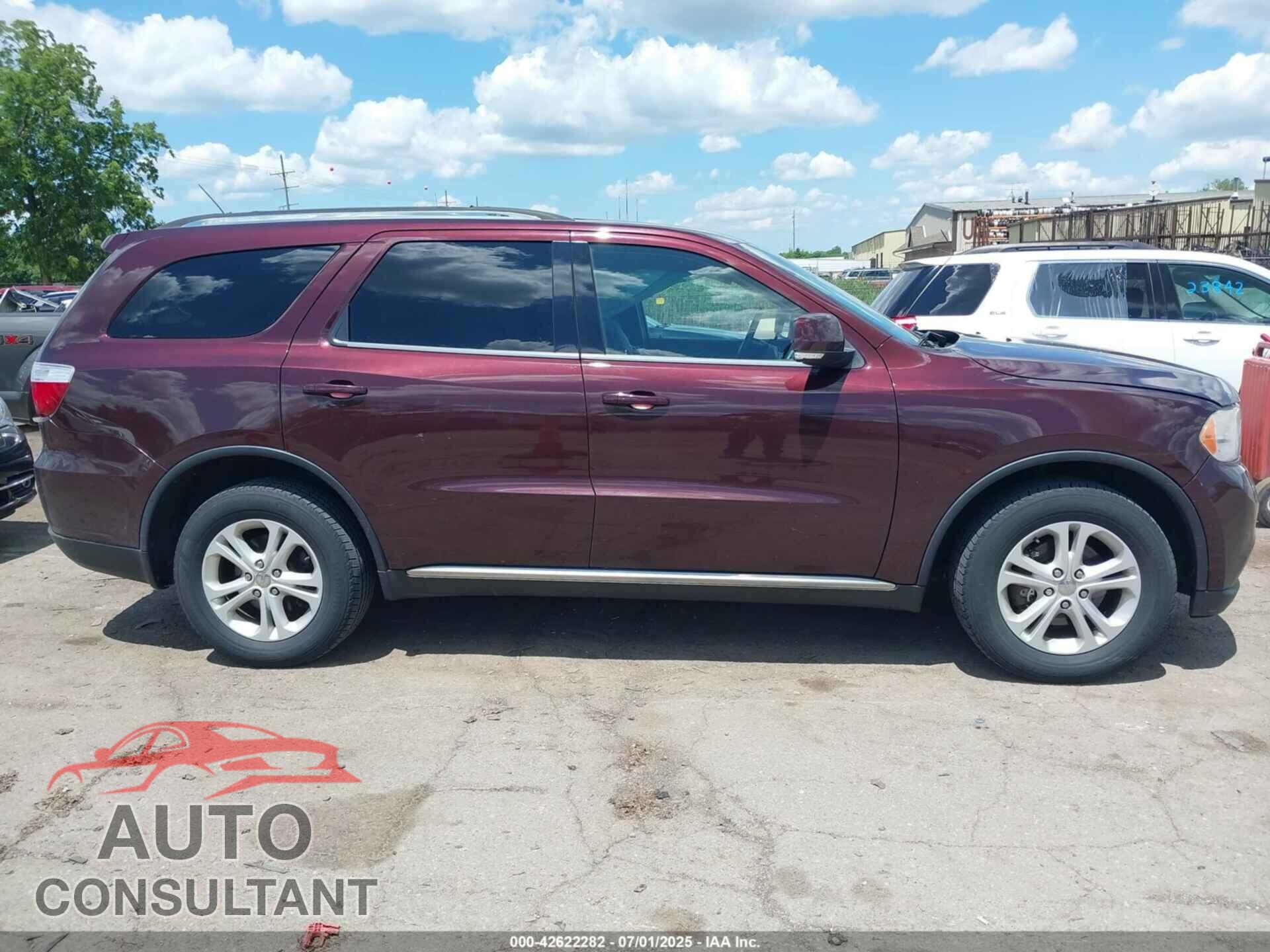 DODGE DURANGO 2012 - 1C4RDJDG3CC291539
