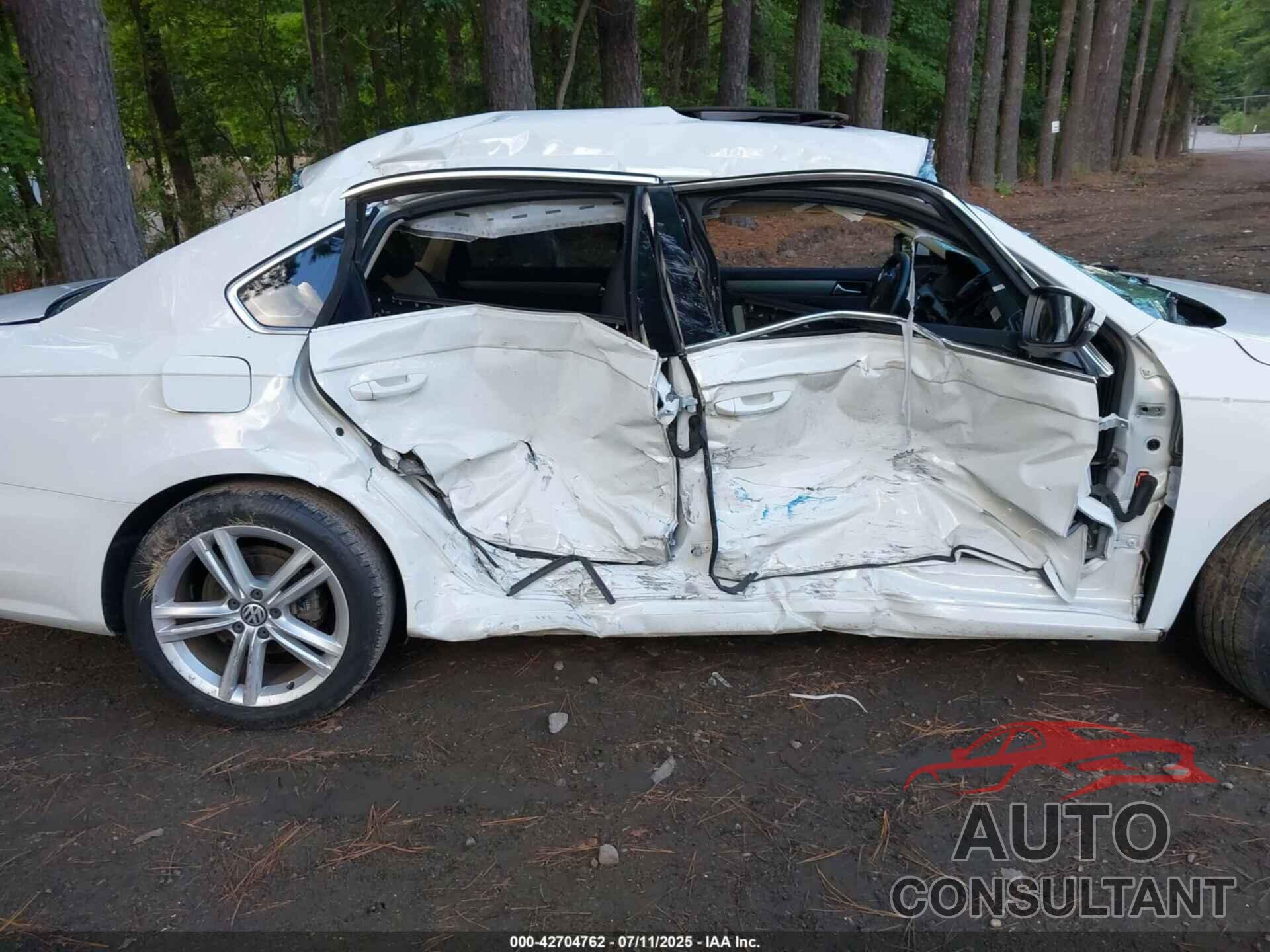 VOLKSWAGEN PASSAT 2014 - 1VWBN7A30EC112103