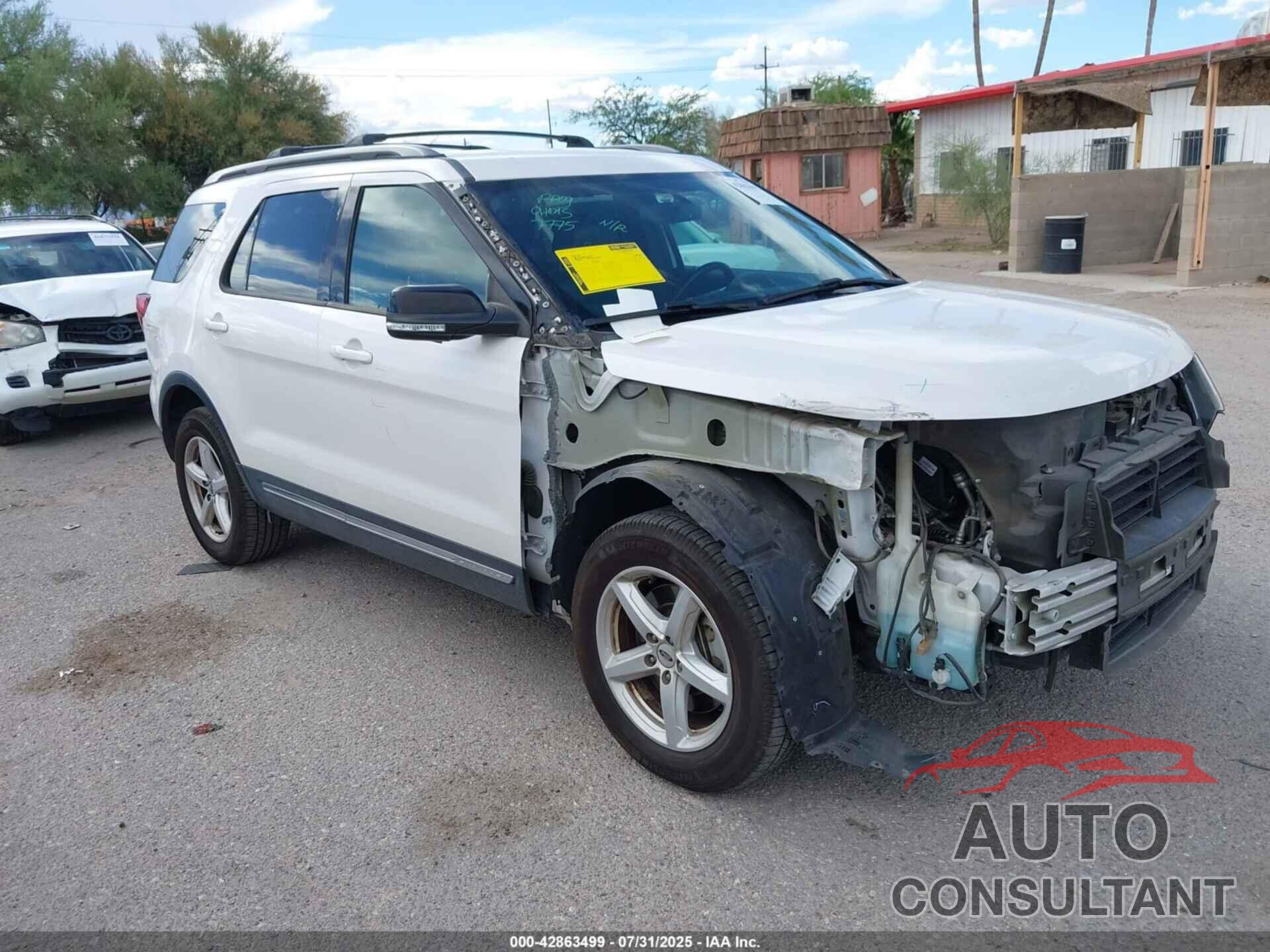 FORD EXPLORER 2017 - 1FM5K8D87HGC65446