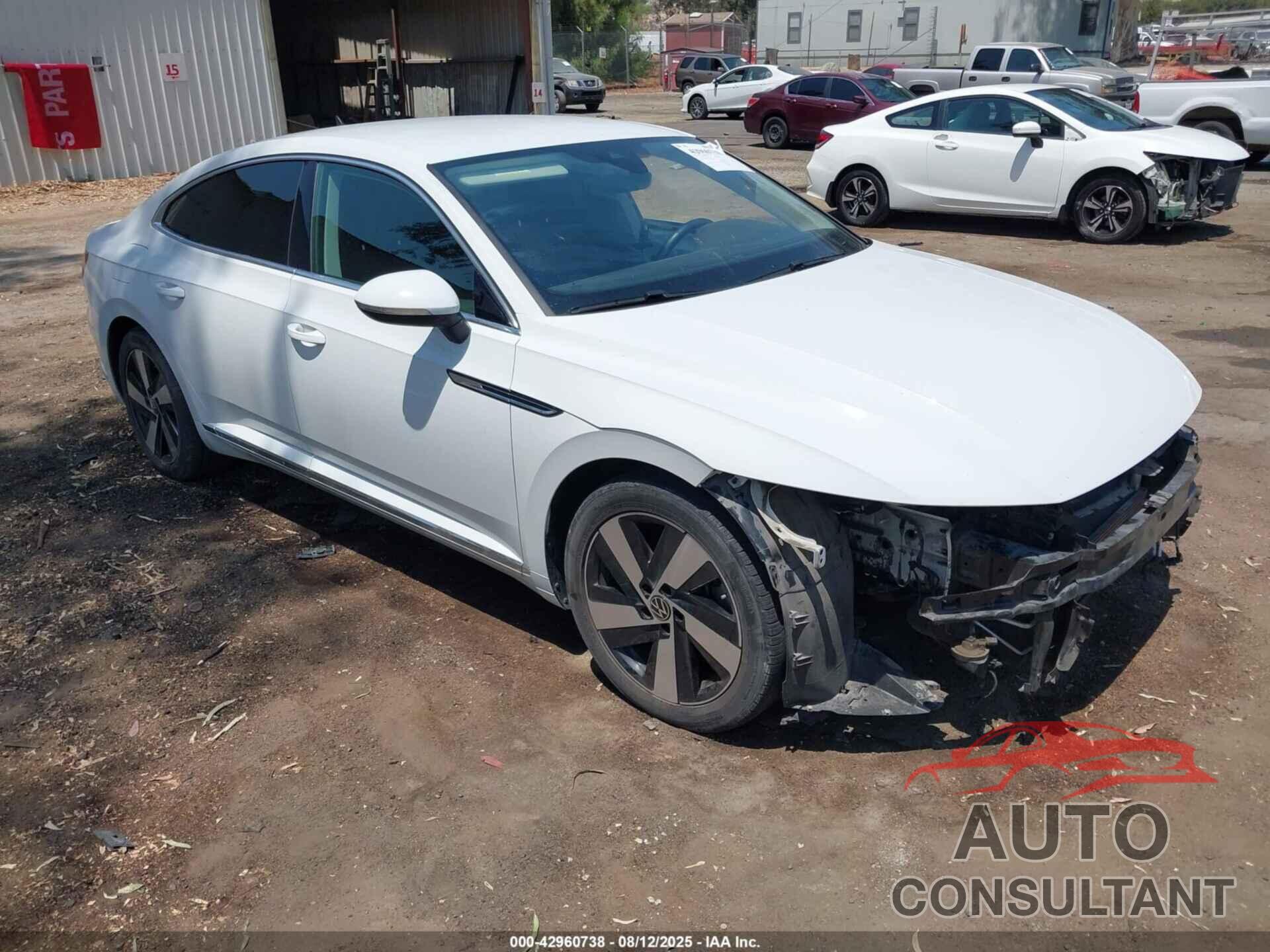 VOLKSWAGEN ARTEON 2021 - WVWAR7AN0ME004412