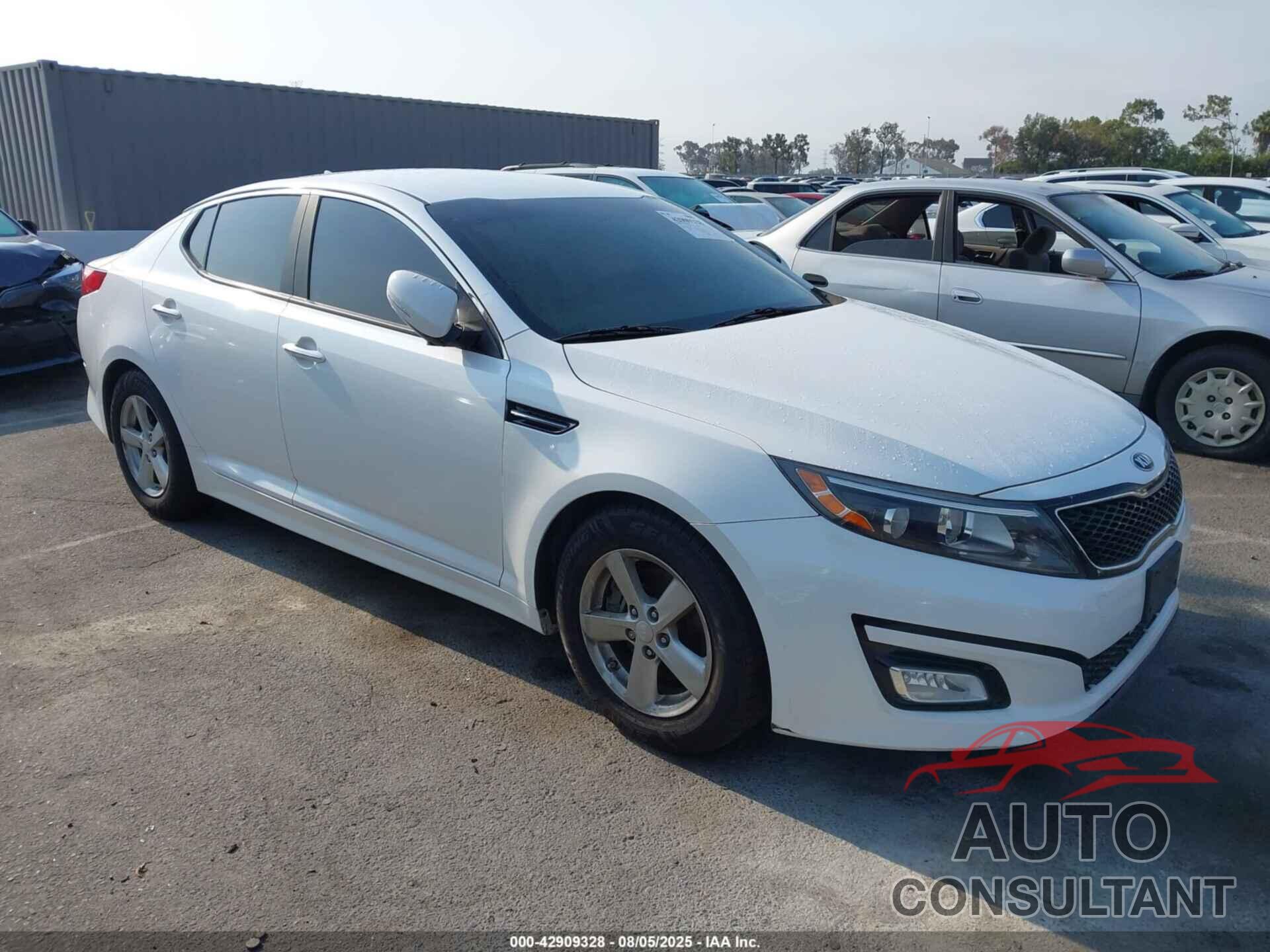 KIA OPTIMA 2015 - KNAGM4A71F5628499