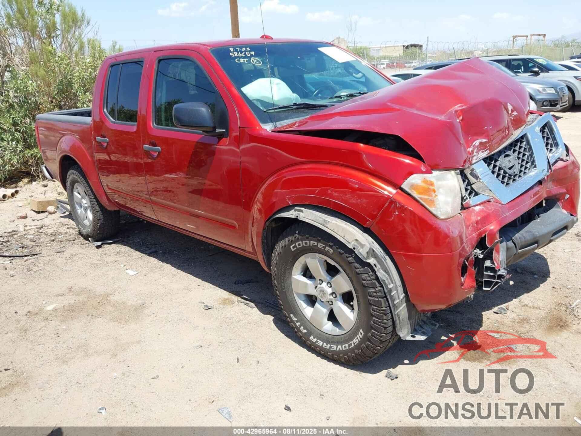 NISSAN FRONTIER 2013 - 1N6AD0EV4DN755882