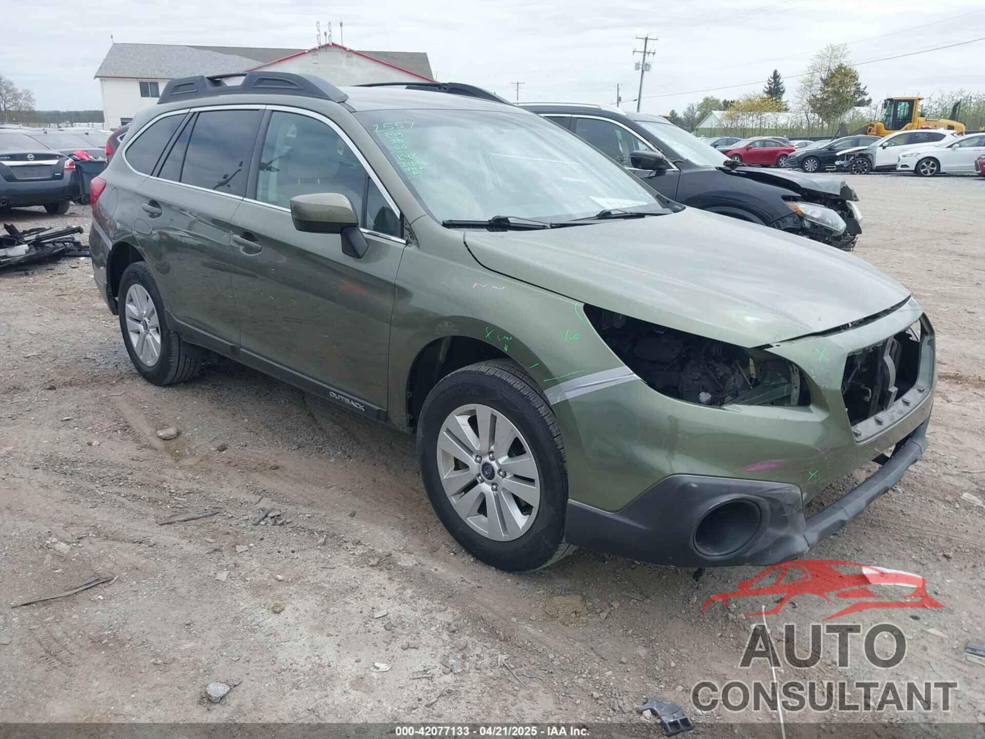 SUBARU OUTBACK 2017 - 4S4BSACC5H3340524
