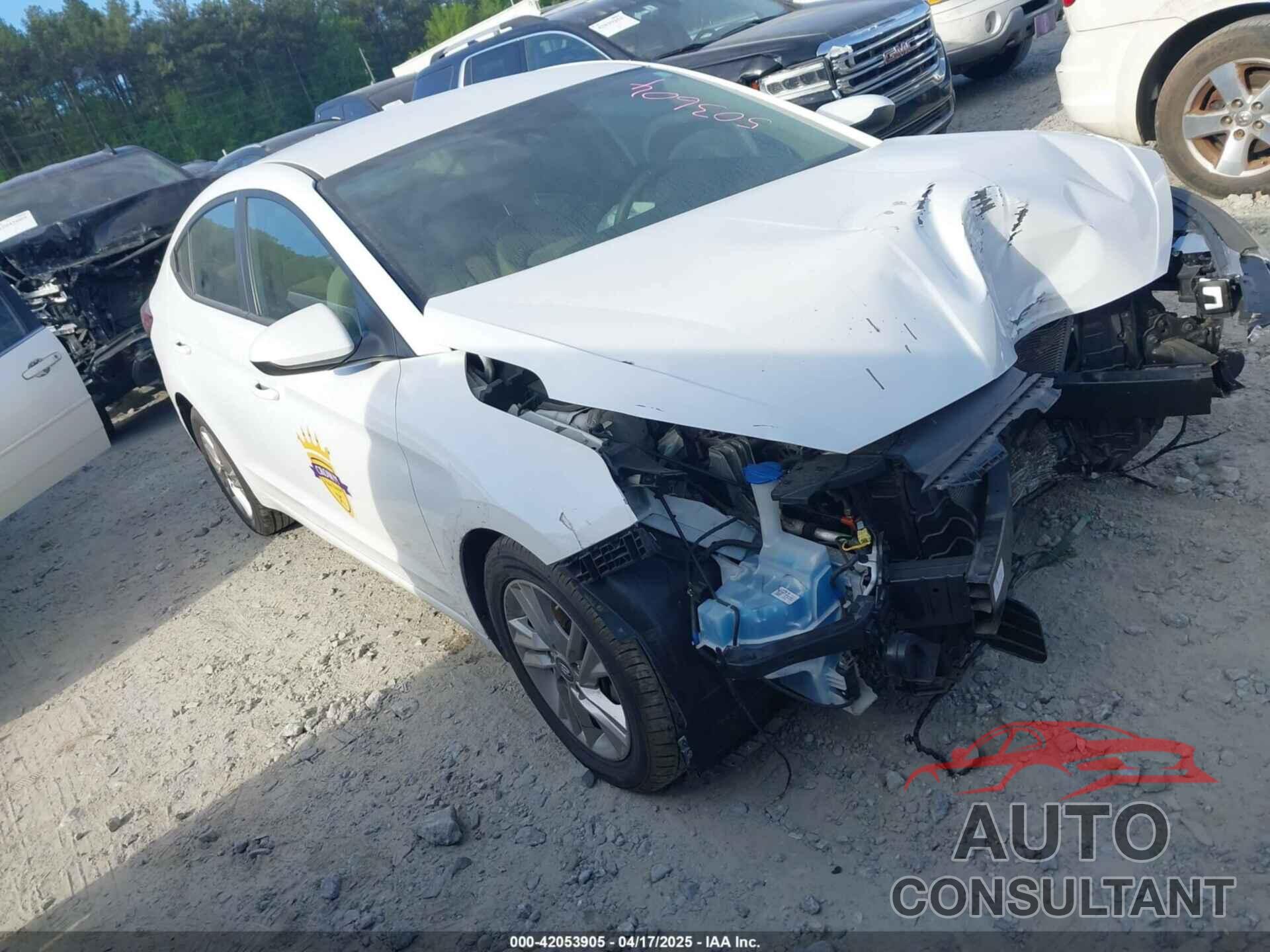 HYUNDAI ELANTRA 2020 - 5NPD84LF2LH503604