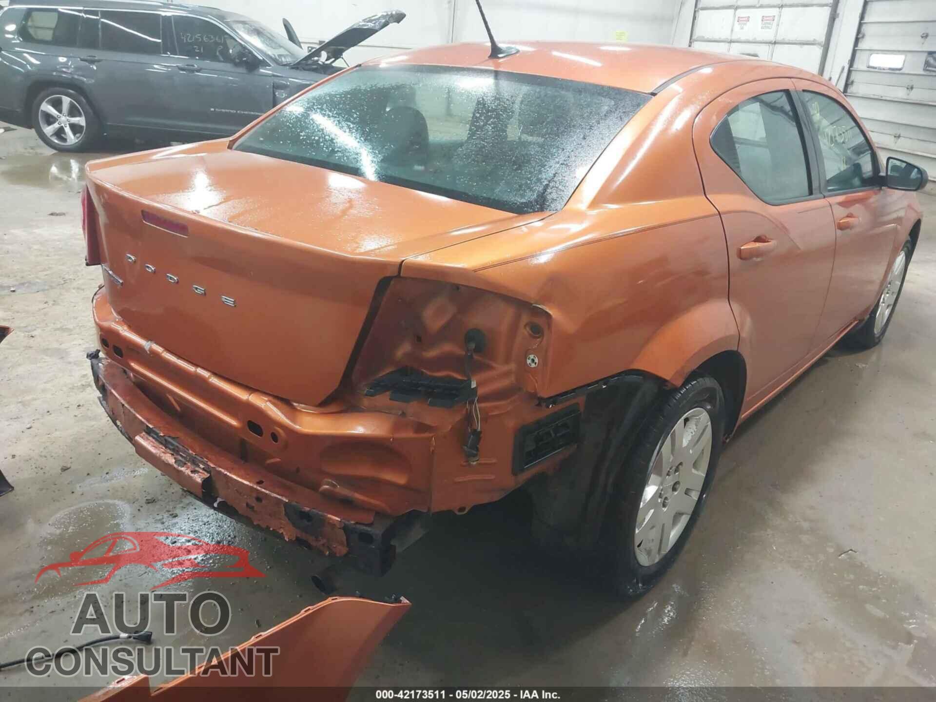DODGE AVENGER 2011 - 1B3BD4FB8BN608501