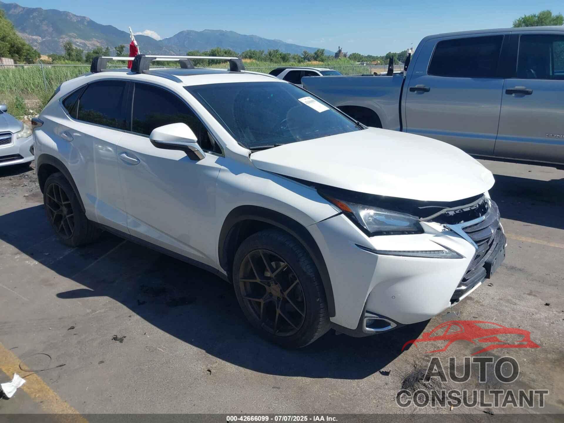 LEXUS NX 200T 2015 - JTJBARBZ5F2004576