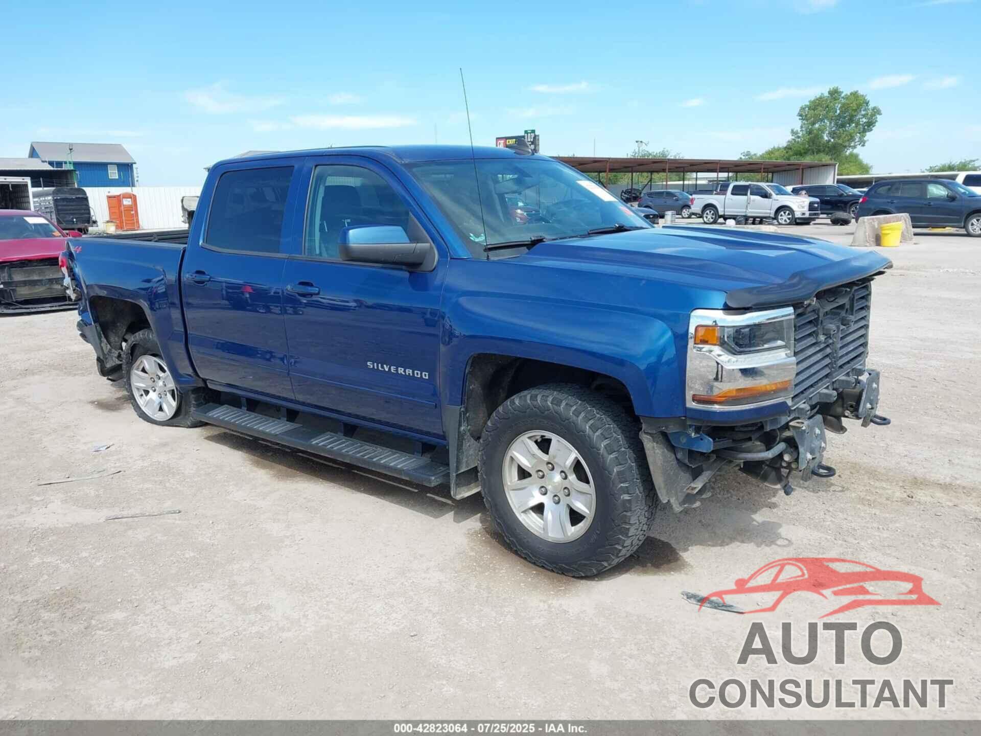 CHEVROLET SILVERADO 1500 2018 - 3GCUKREC6JG210389