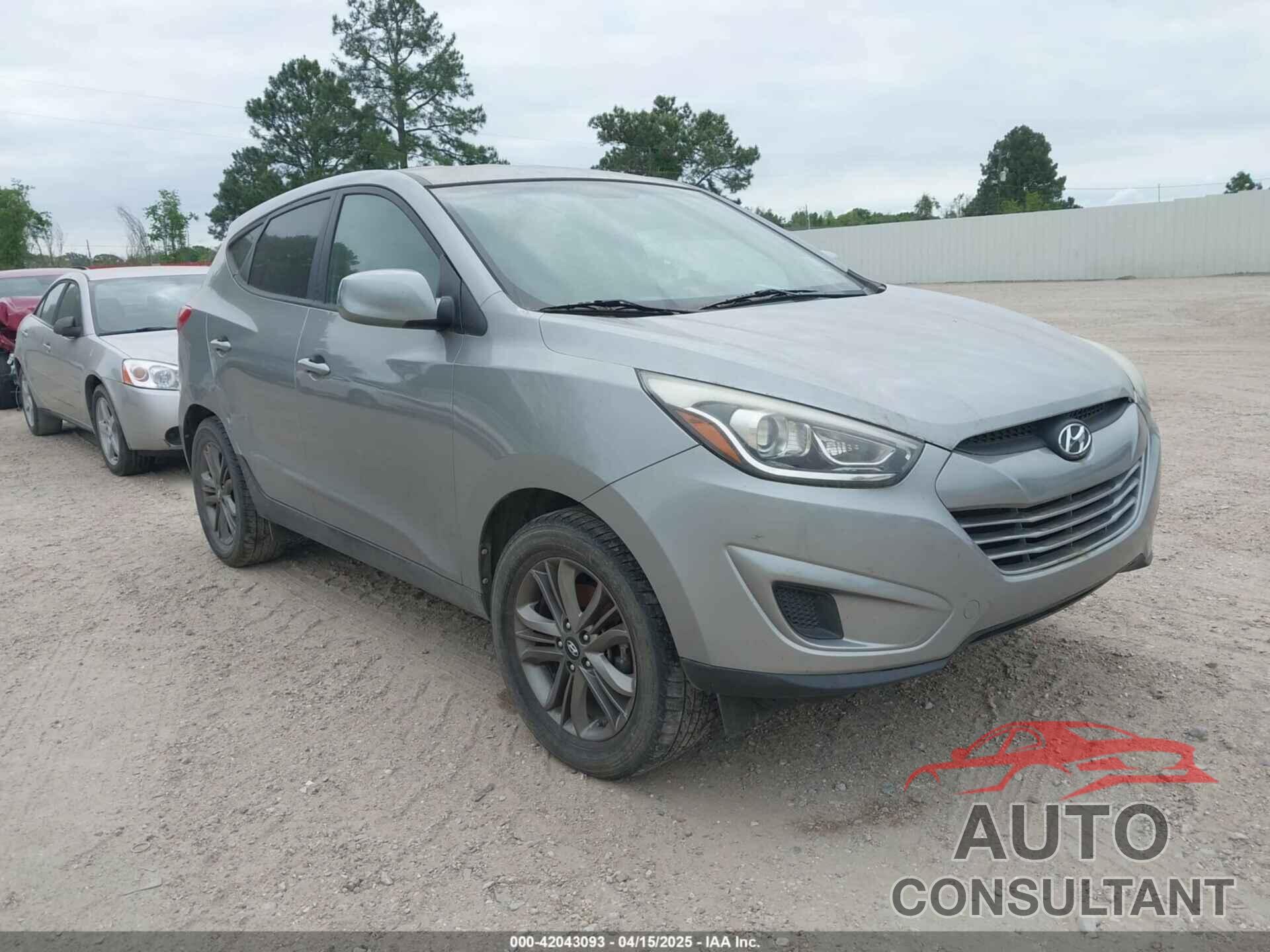 HYUNDAI TUCSON 2014 - KM8JT3AF0EU850609