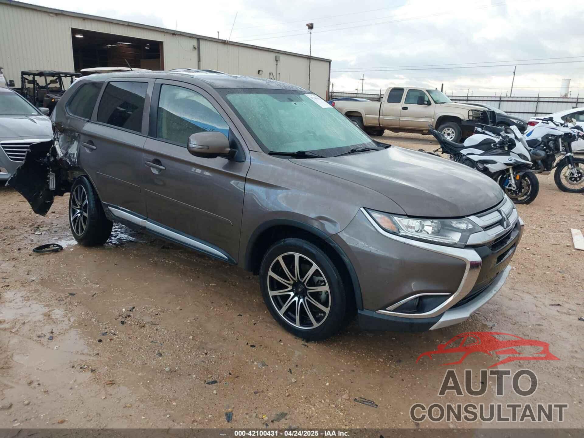 MITSUBISHI OUTLANDER 2016 - JA4AD3A38GZ011007