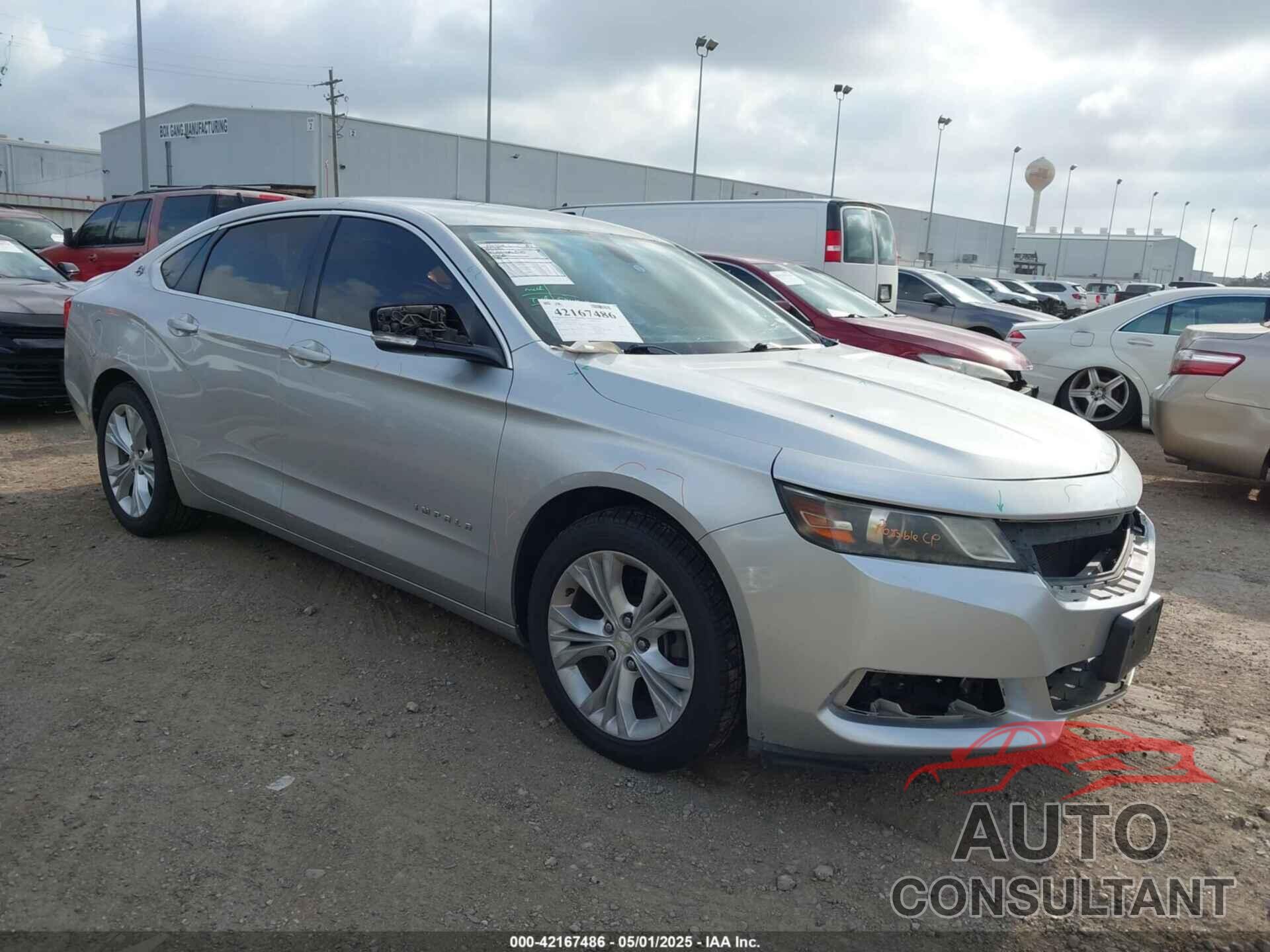 CHEVROLET IMPALA 2014 - 1G1125S34EU127264