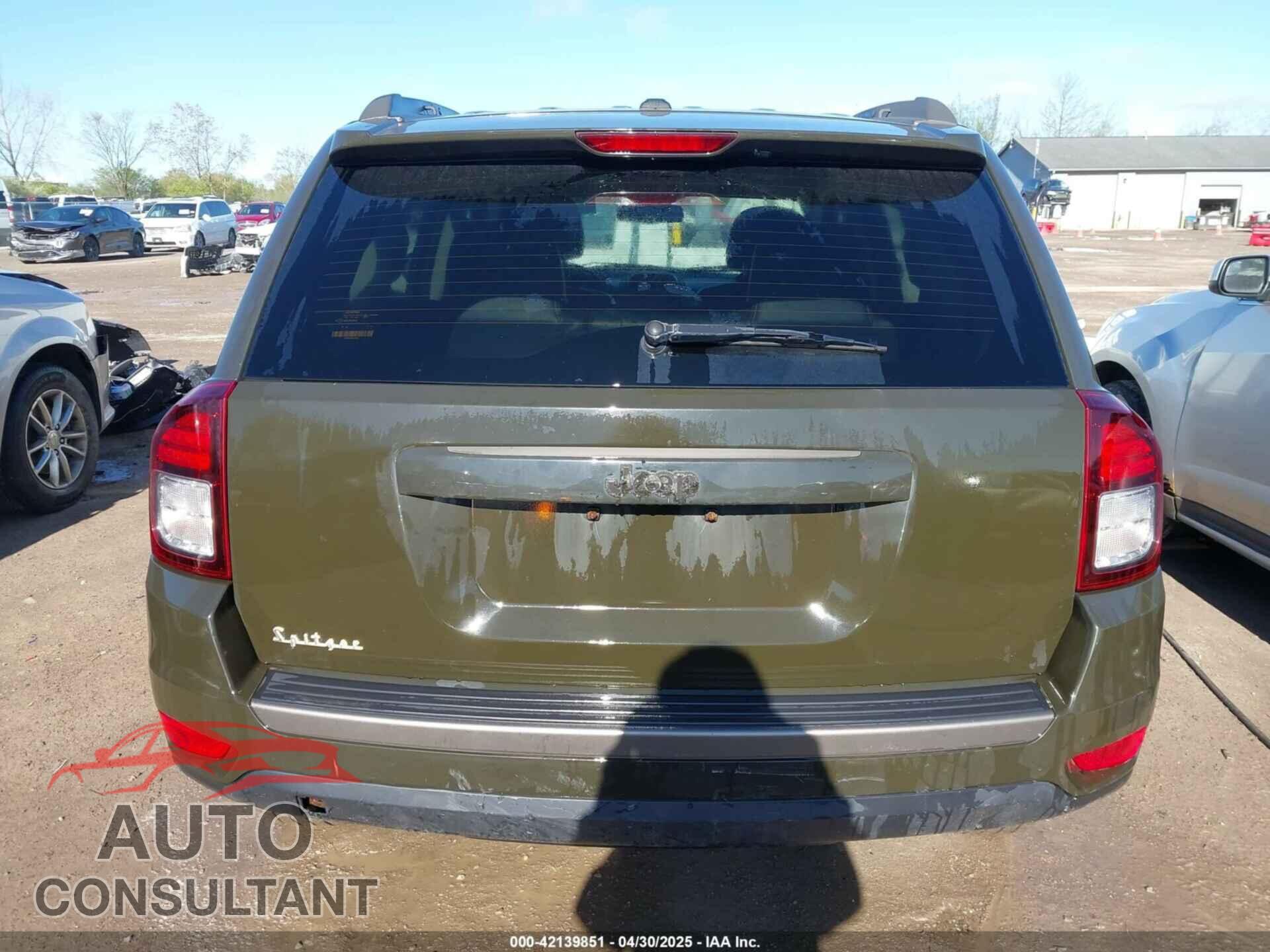 JEEP COMPASS 2016 - 1C4NJCBB4GD785189