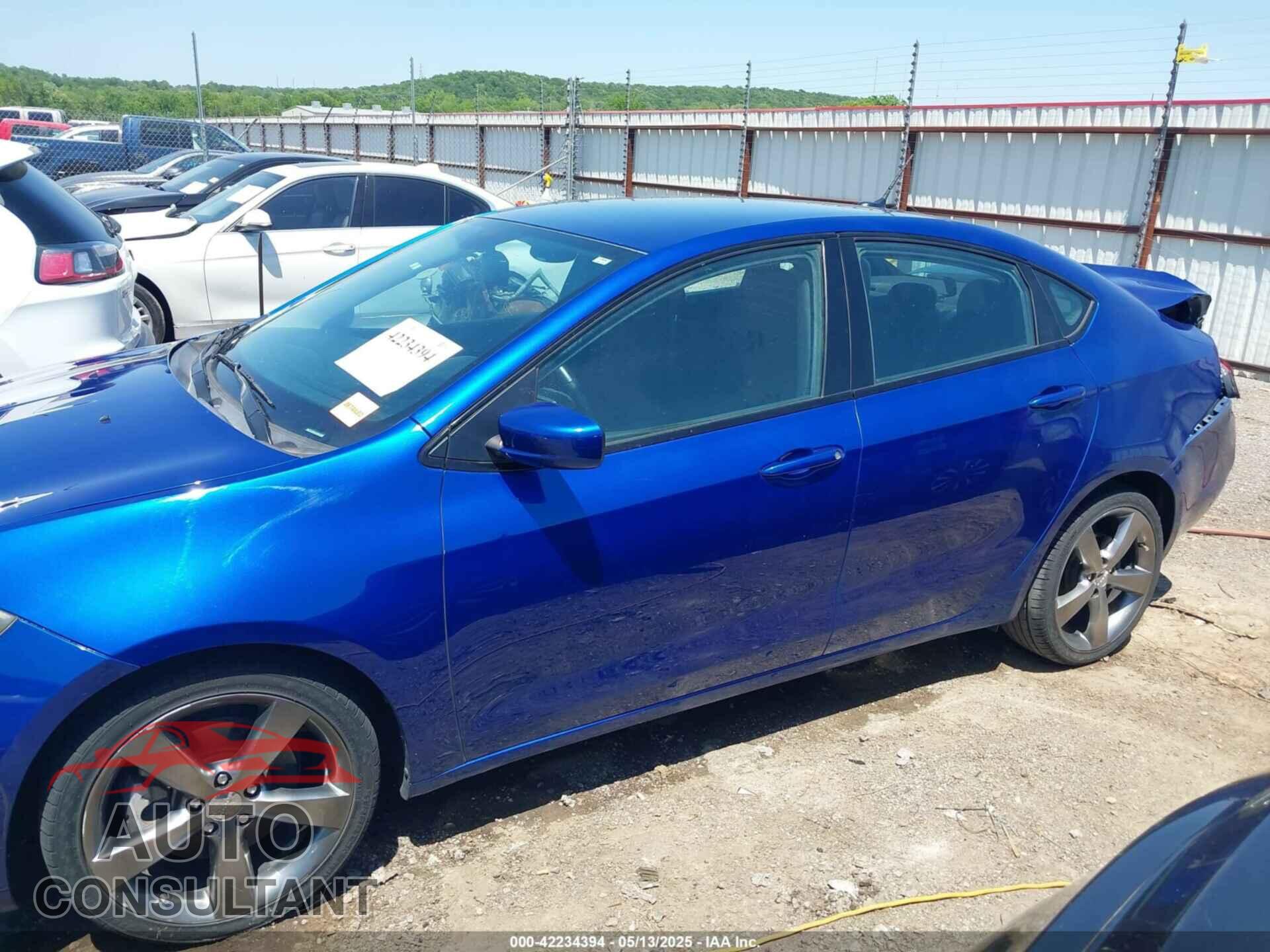 DODGE DART 2013 - 1C3CDFBA3DD307014