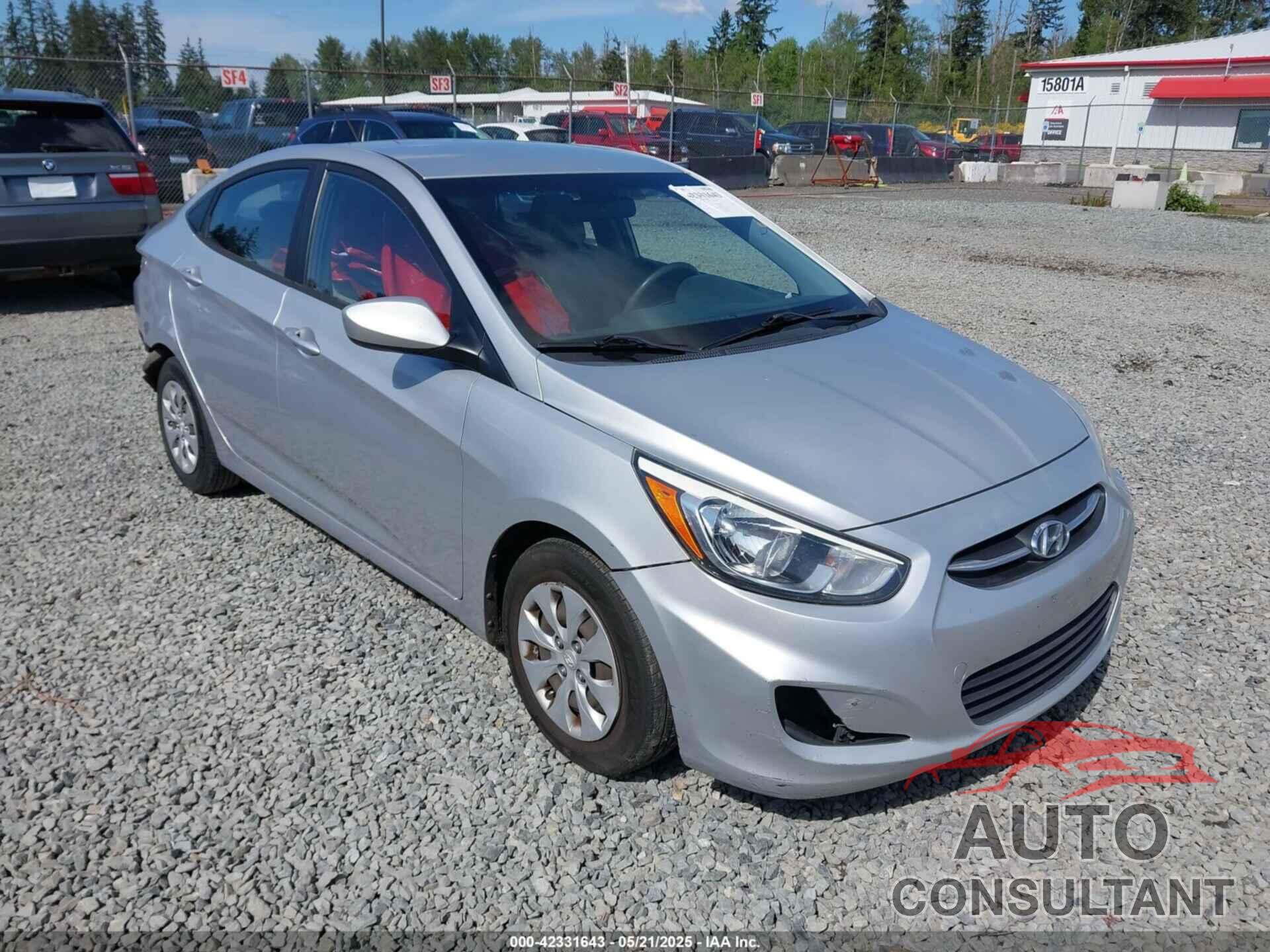 HYUNDAI ACCENT 2015 - KMHCT4AE7FU835807