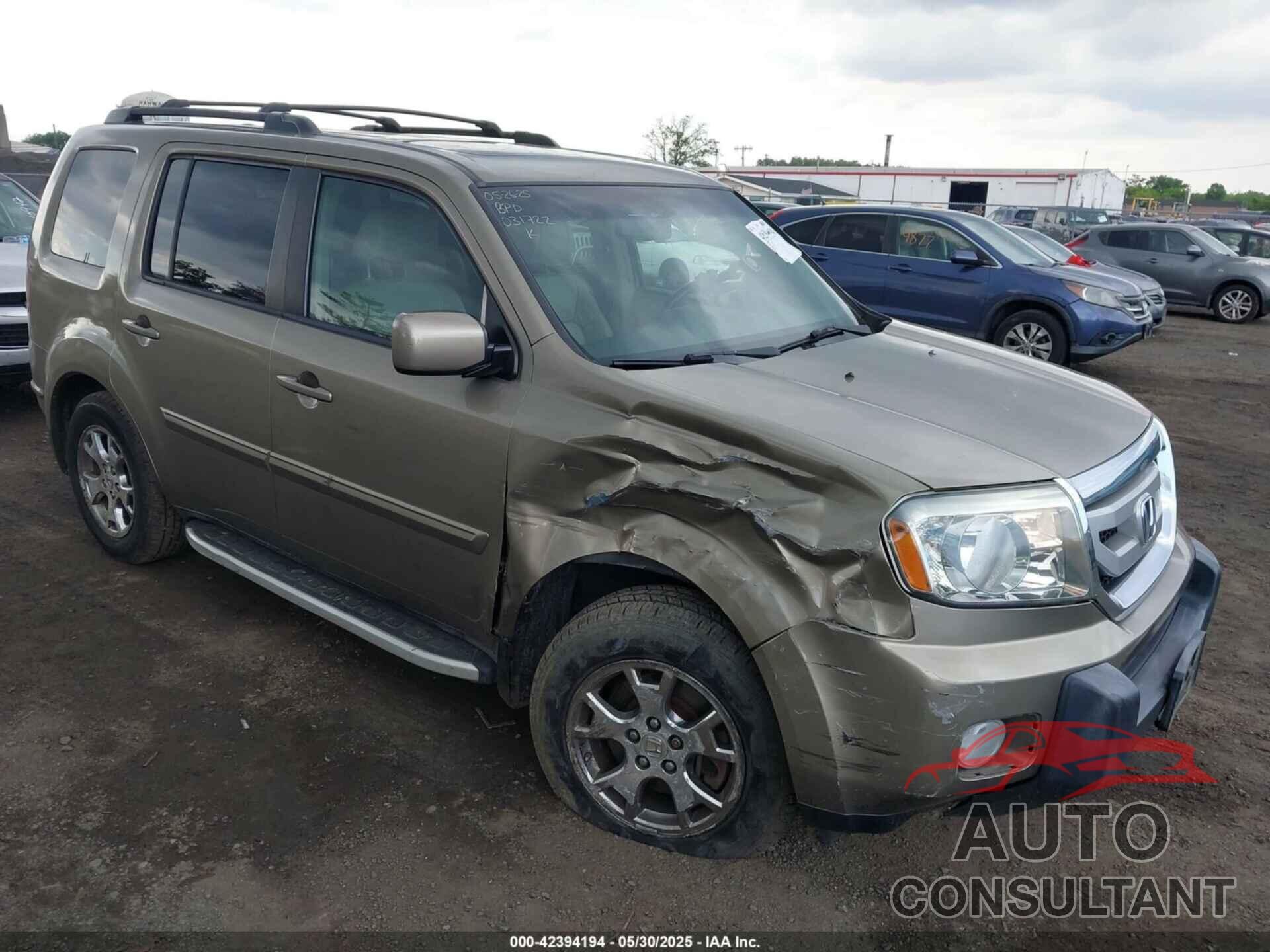 HONDA PILOT 2009 - 5FNYF48649B031722