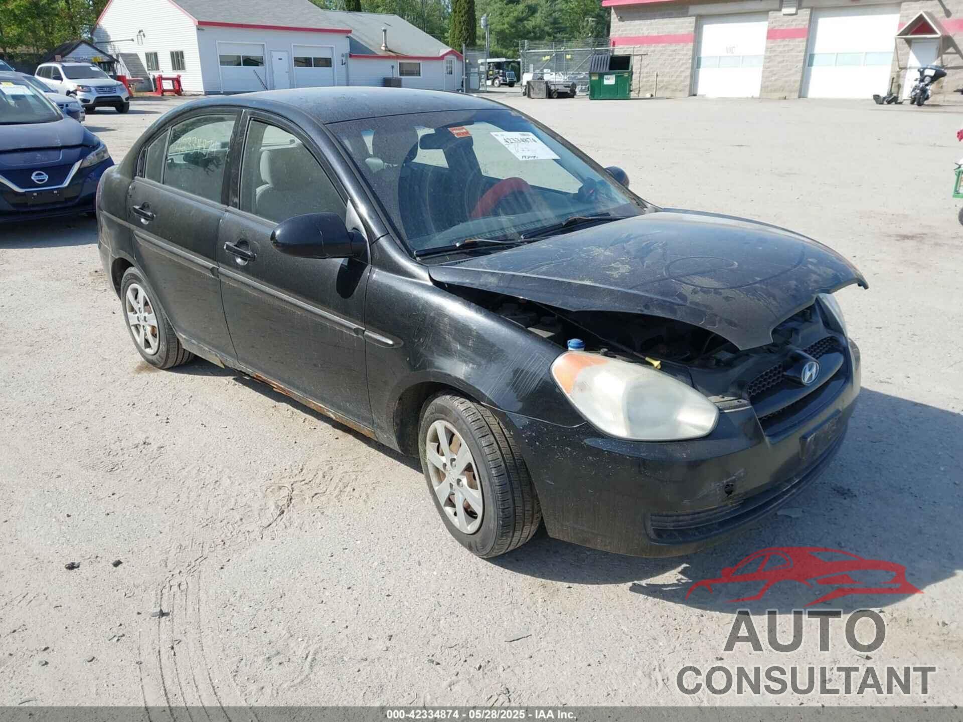 HYUNDAI ACCENT 2009 - KMHCN46C39U334712