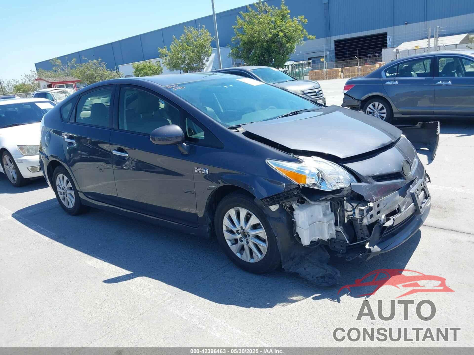 TOYOTA PRIUS PLUG-IN 2012 - JTDKN3DP9C3028661
