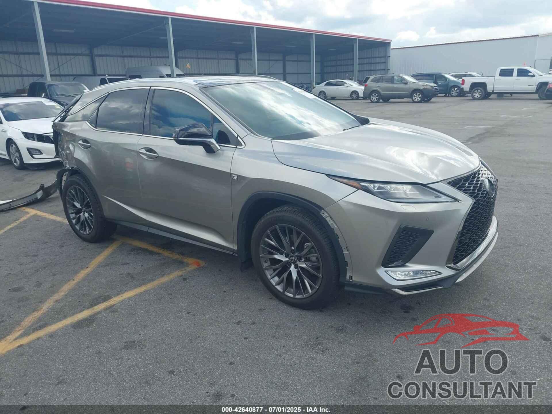 LEXUS RX 350 2020 - 2T2YZMDA9LC234775