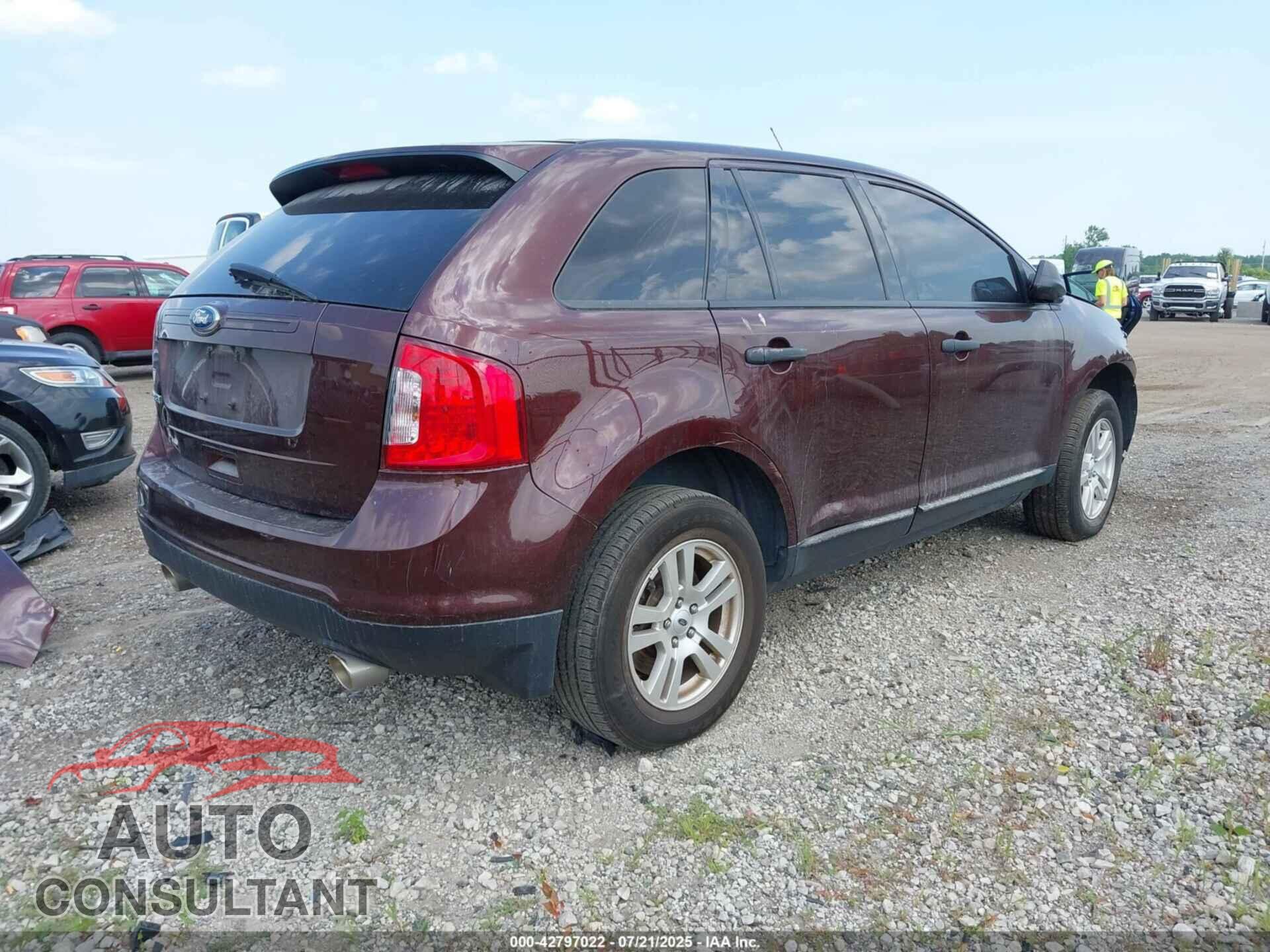 FORD EDGE 2012 - 2FMDK3GC7CBA22458